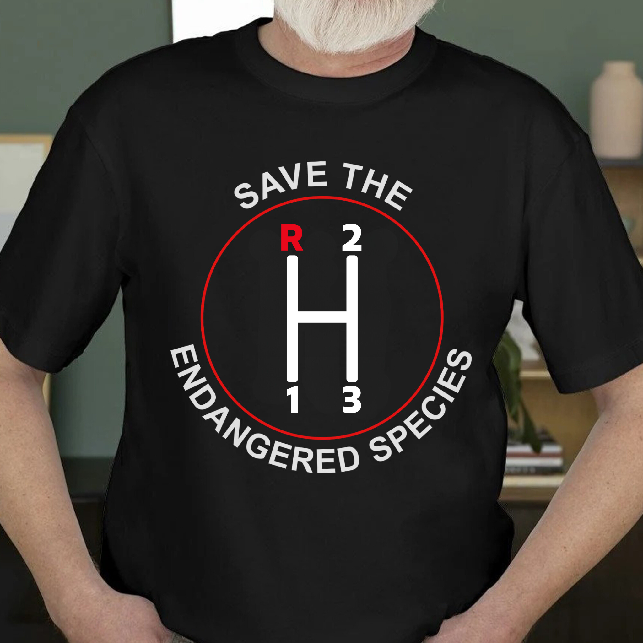 Save The Endangered Species - Manual T-shirt