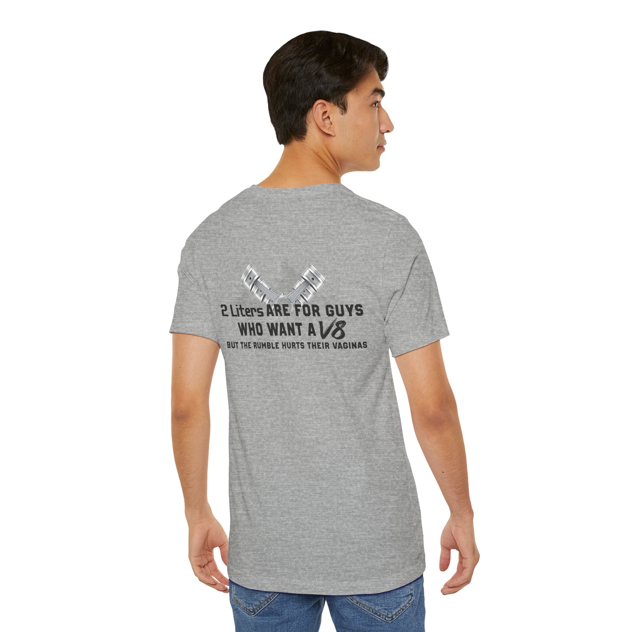 2 Liters Are For Guys Who Want A V8 - Super Soft Lightweight T-shirt