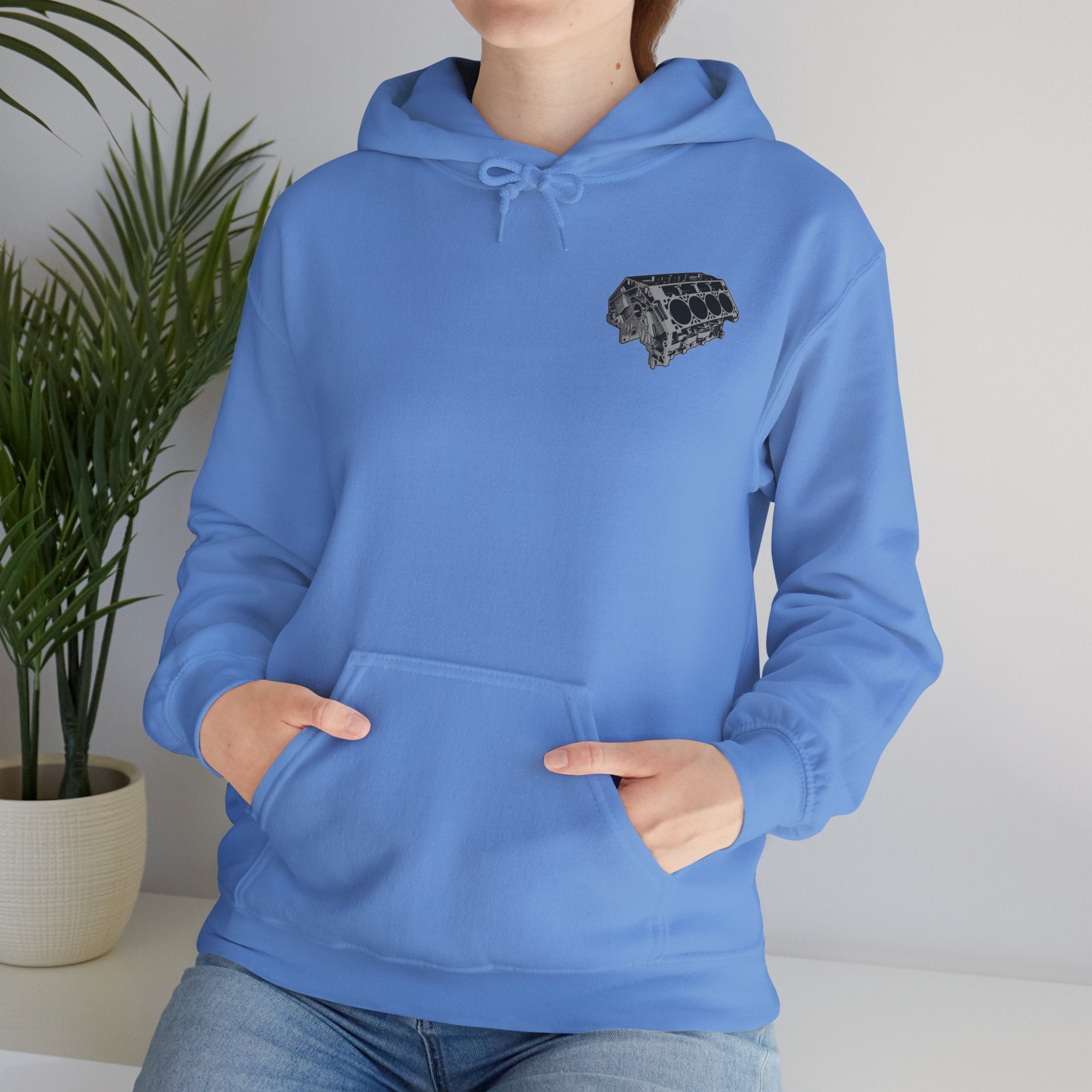 Why A V8? Double-Sided Hoodie - US