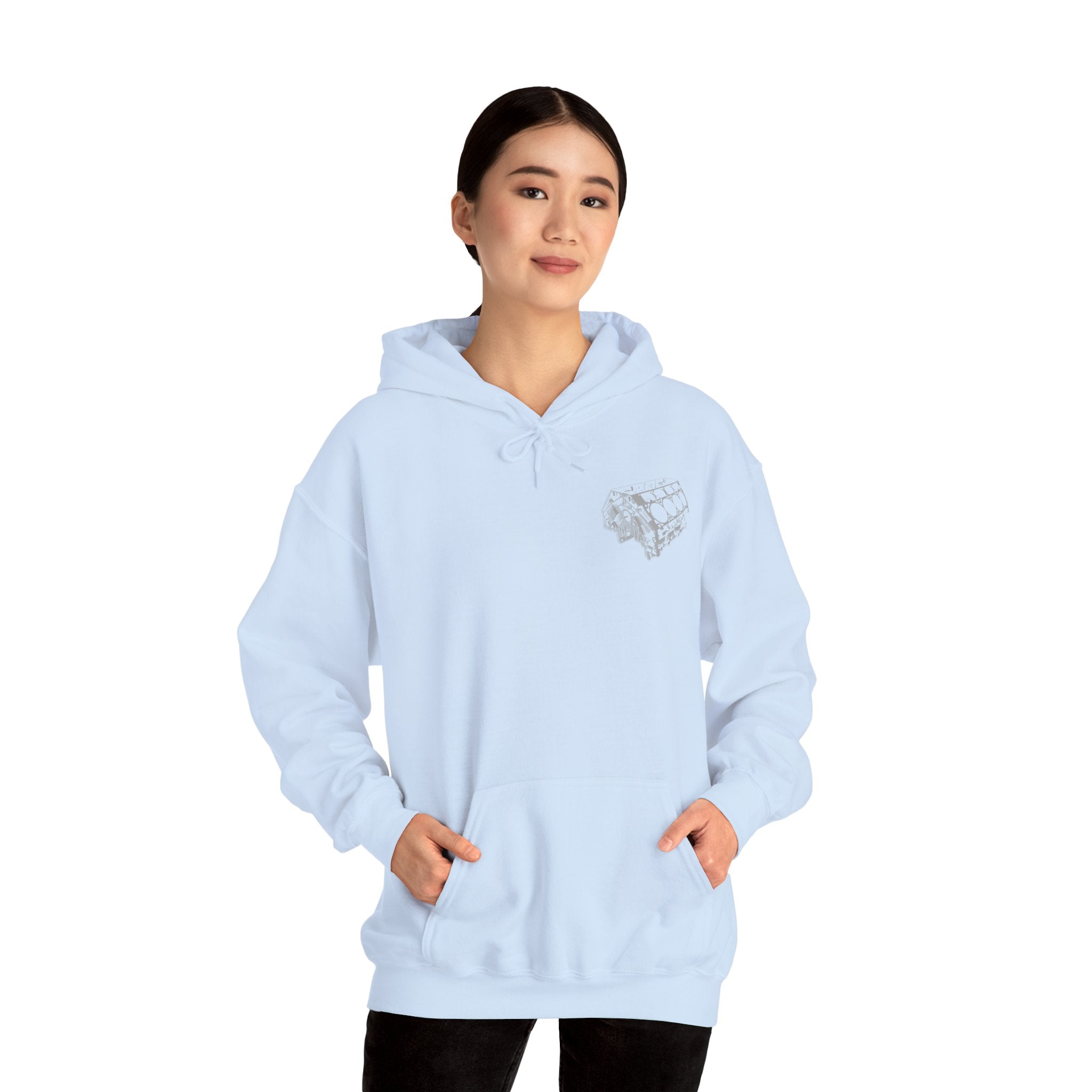 Why A V8? Double Sided Hoodie - EU