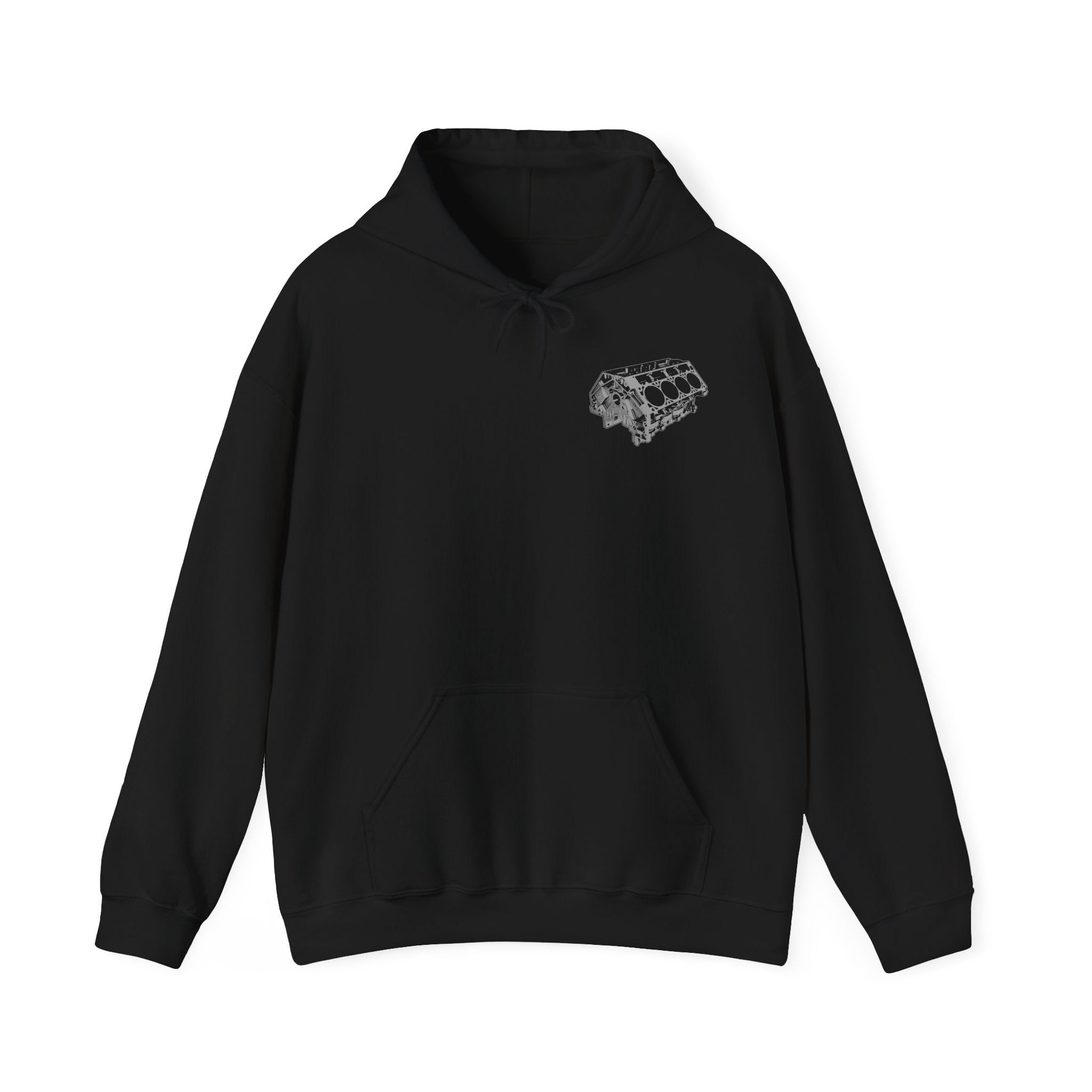 Why A V8? Double Sided Hoodie - EU