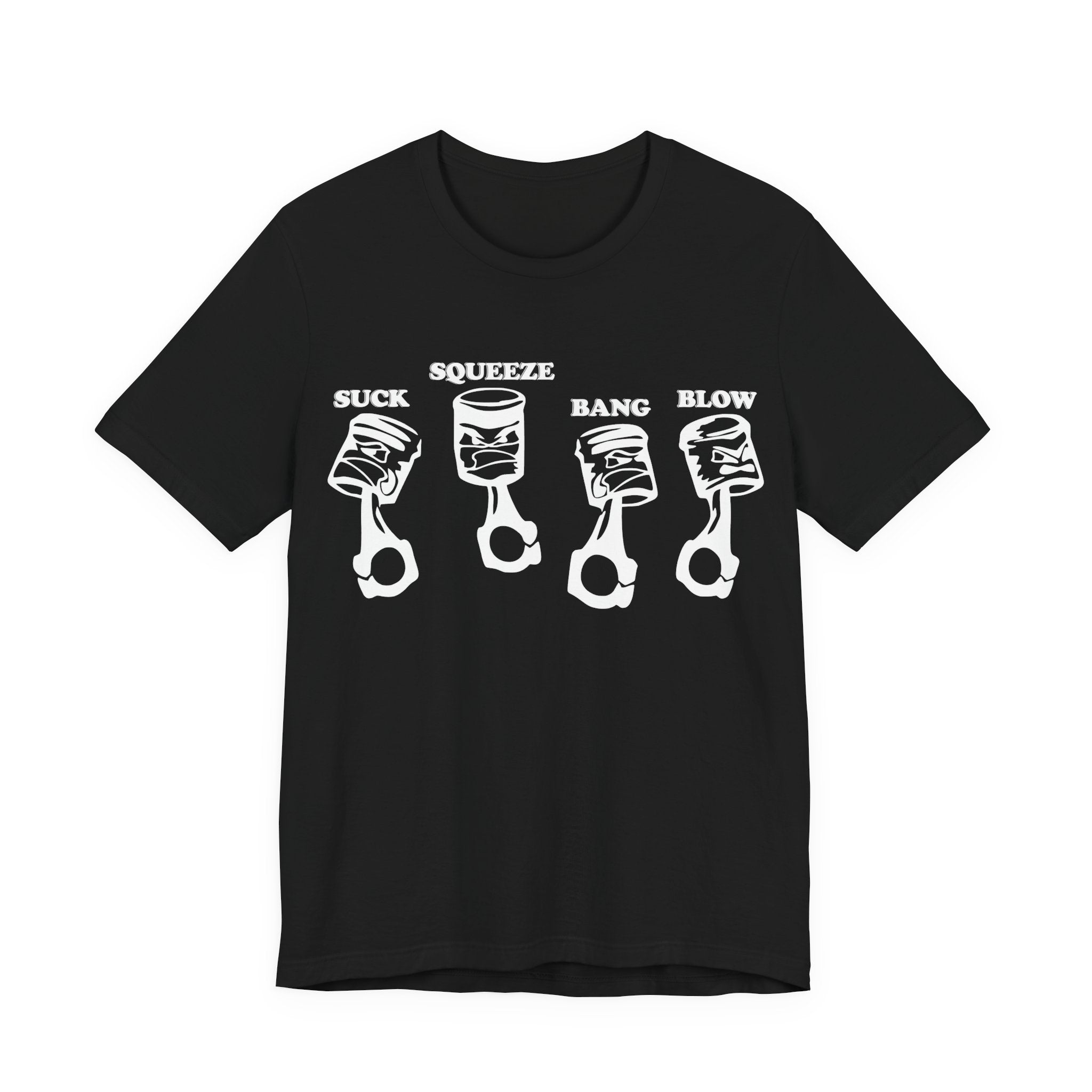 Suck Squeeze Bang Blow - Piston T-shirt (UK)