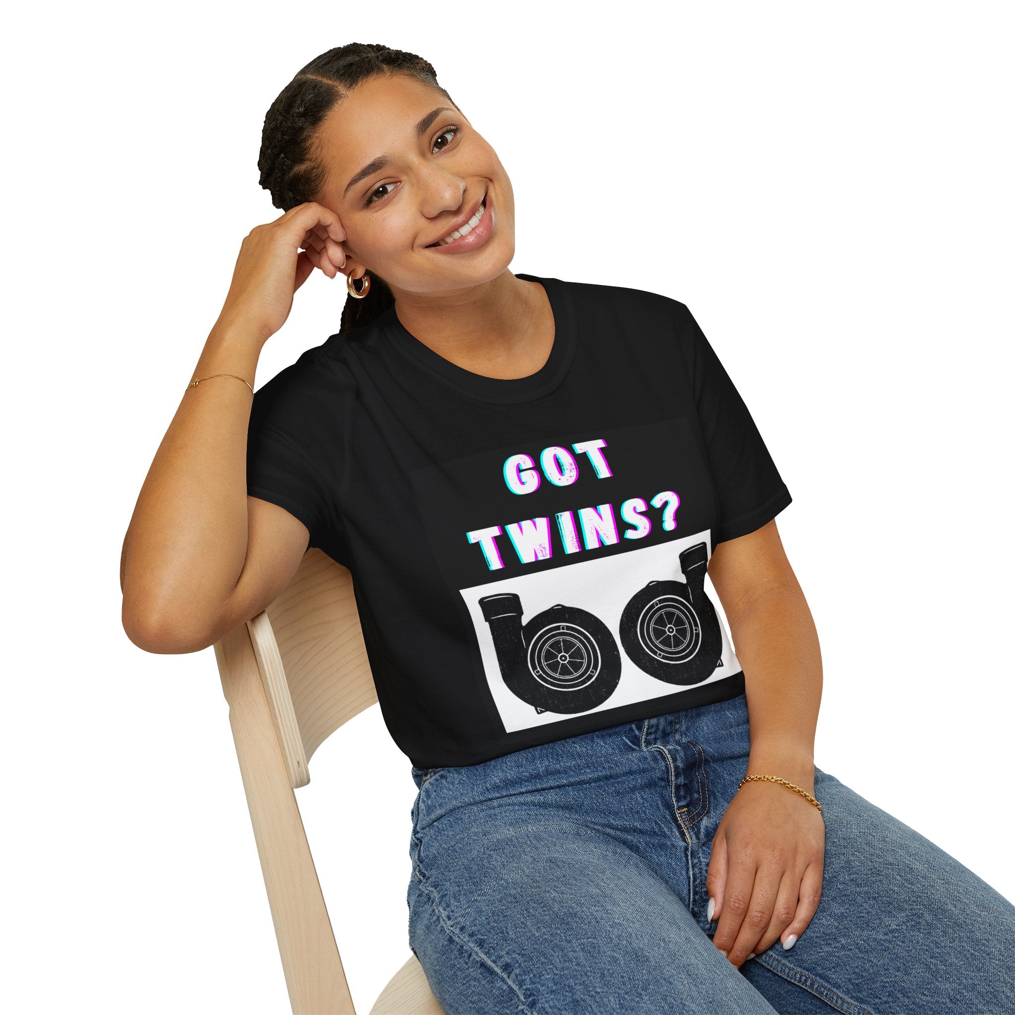 Got Twins? Turbos (Front) T-shirt