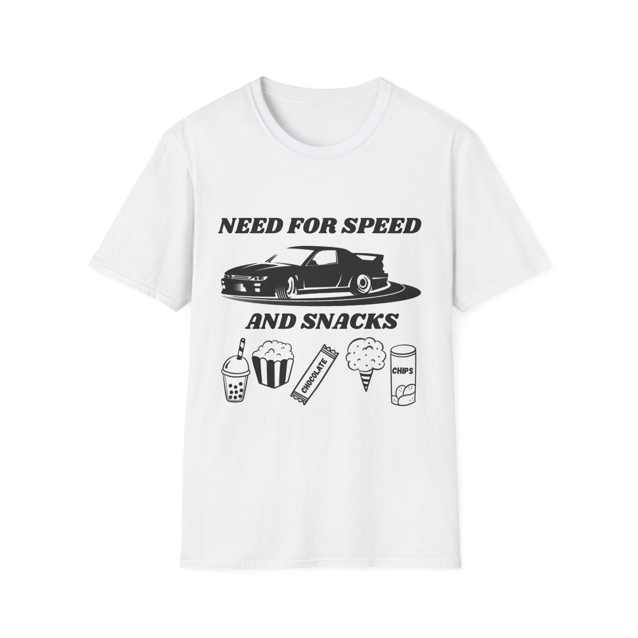 Need For Speed And Snacks T-shirt