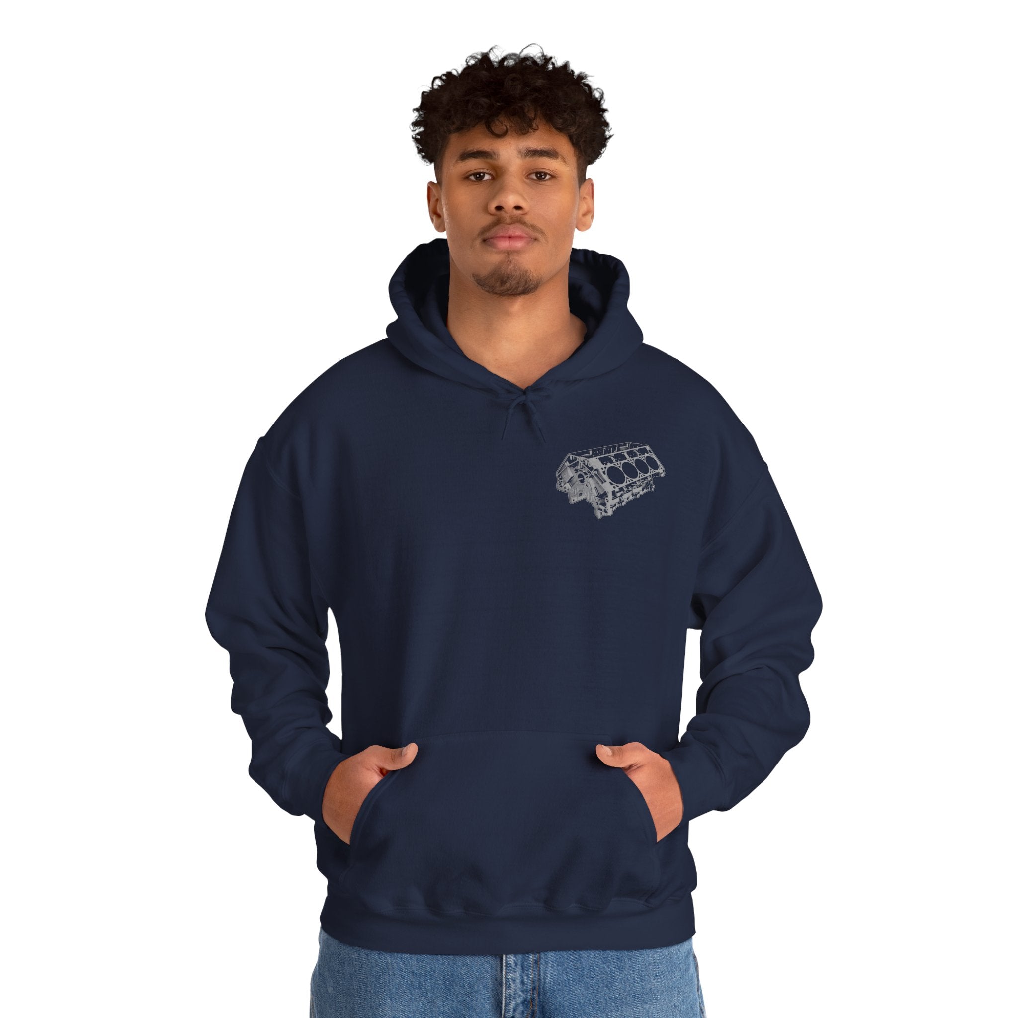 Why A V8? Double Sided Hoodie - EU