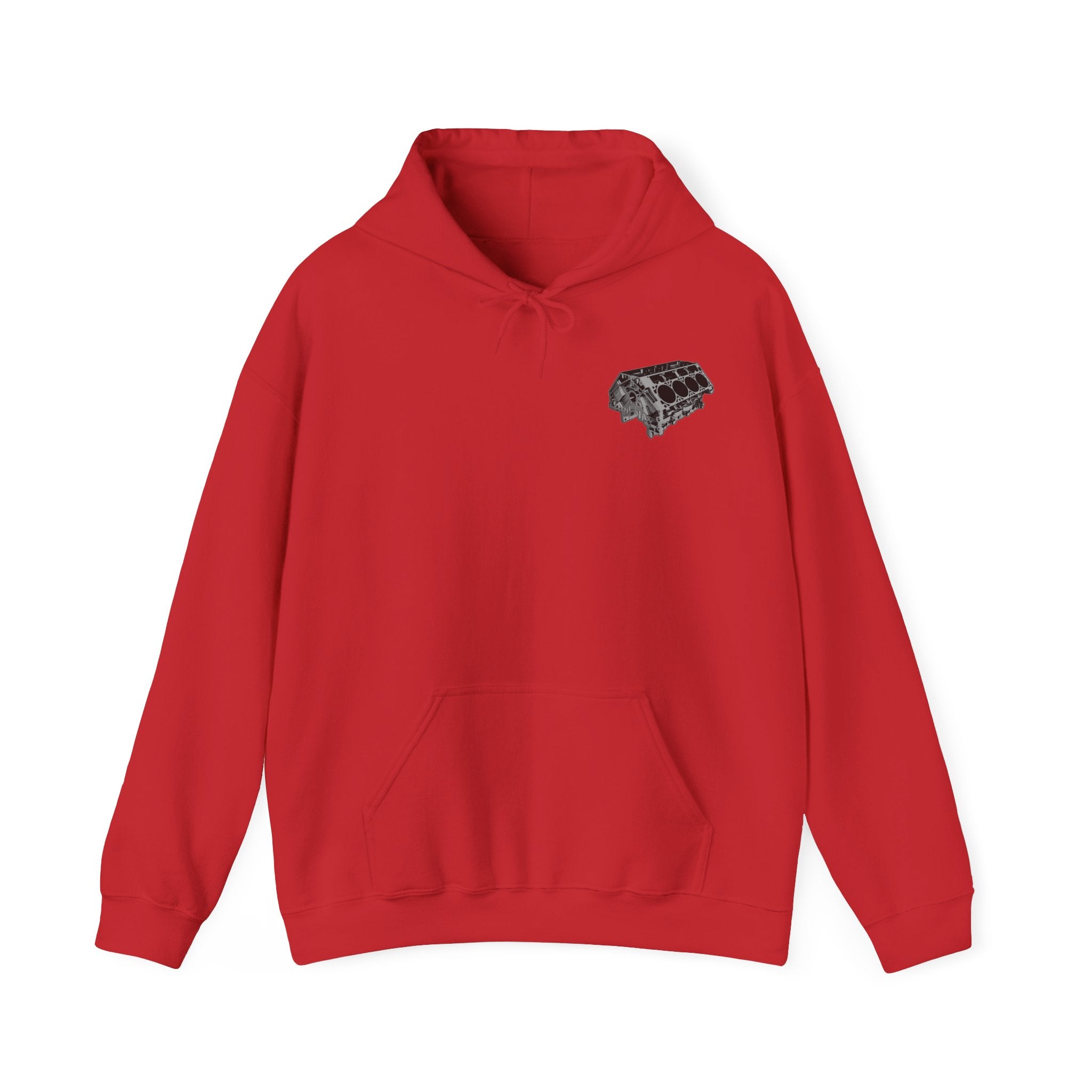Why A V8? Double-Sided Hoodie - US