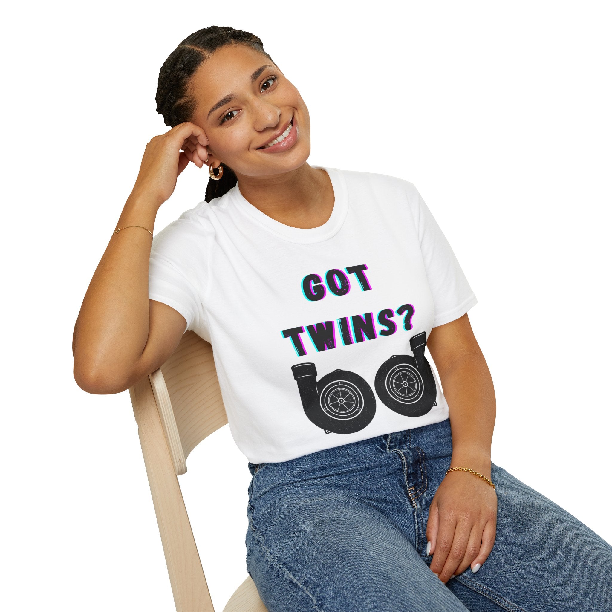 Got Twins? Turbos (Front) T-shirt