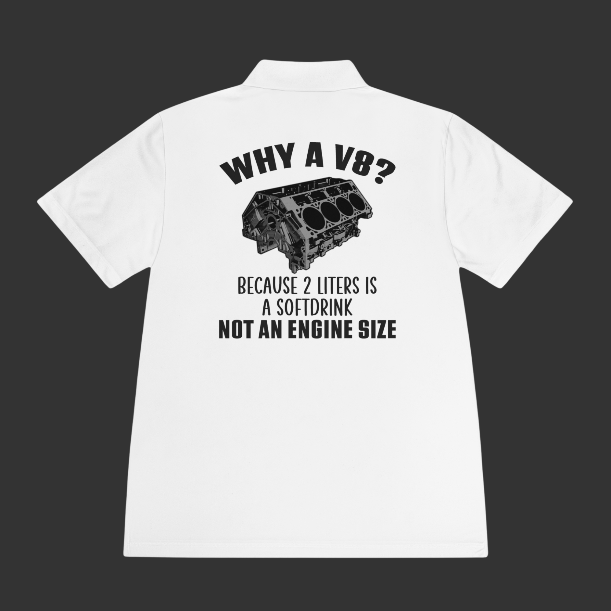 Why A V8 Premium Sport Polo Shirt