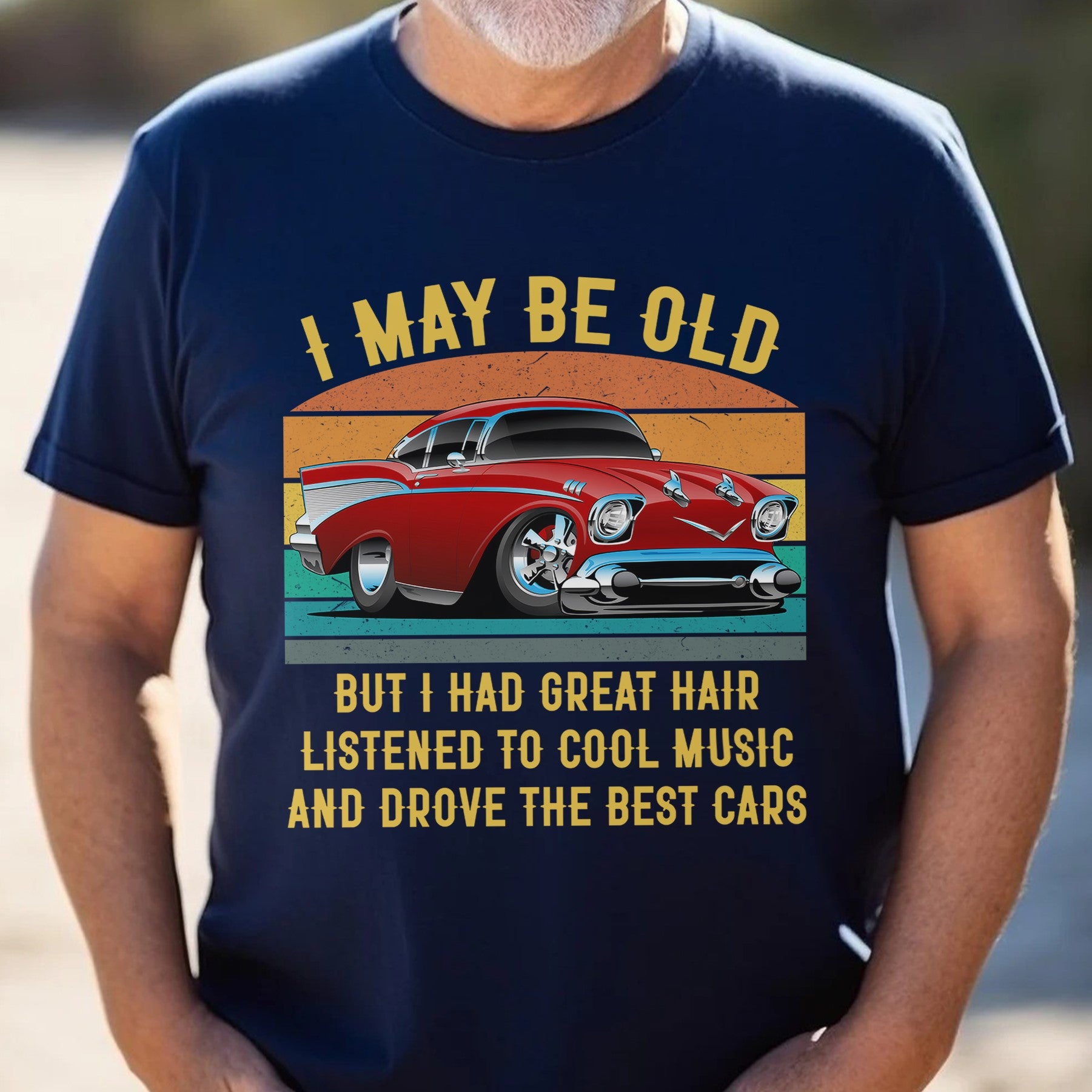 I May Be Old - Super Soft Comfy 100% Combed Ring-Spun Cotton Retail Fit Premium Lightweight Men's T-shirt
