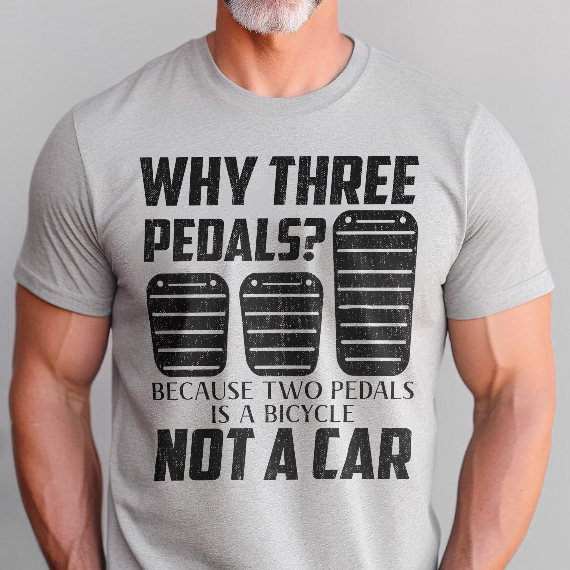 Why Three Pedals - Manual T-shirt