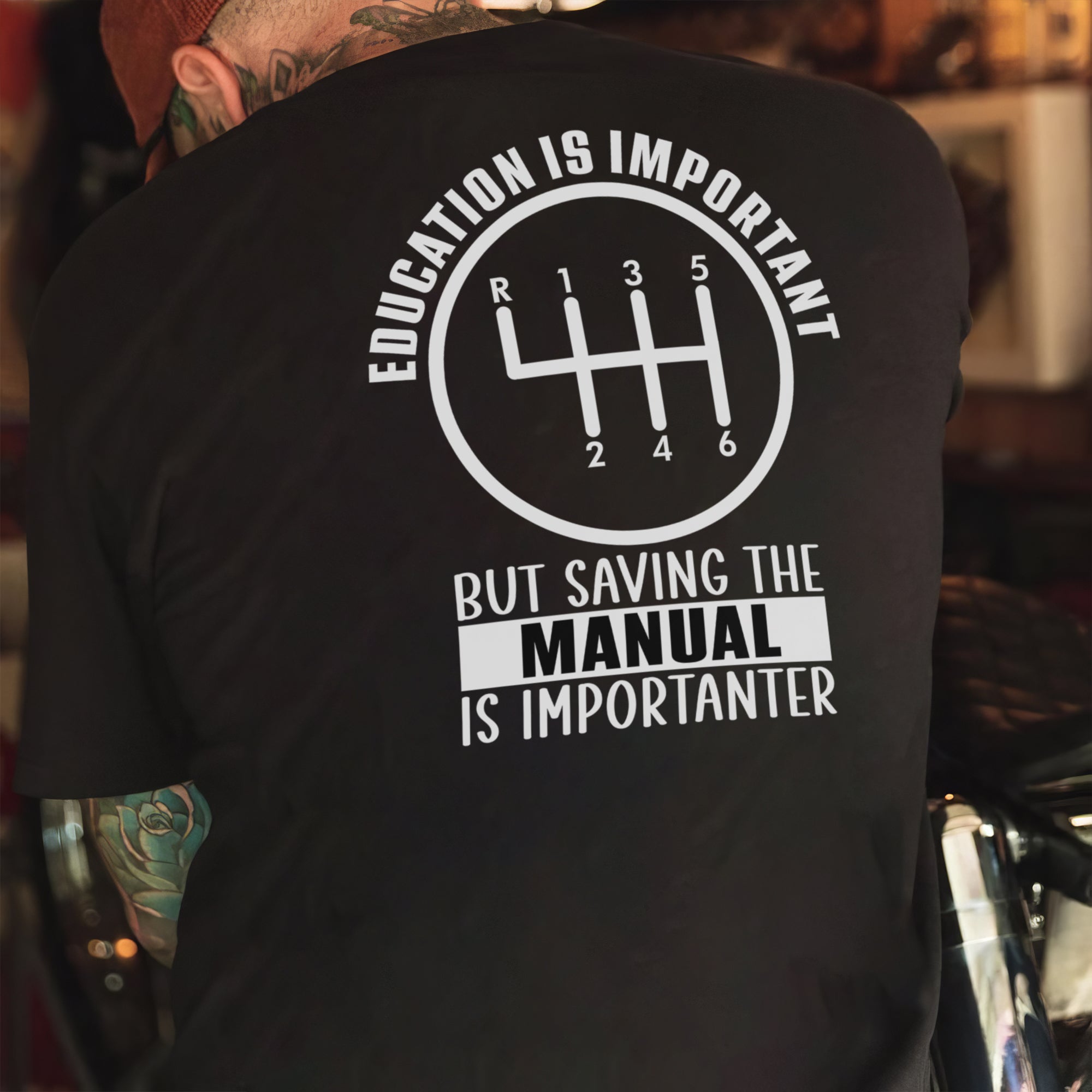 Saving The Manual Is Importanter - Manual T-shirt