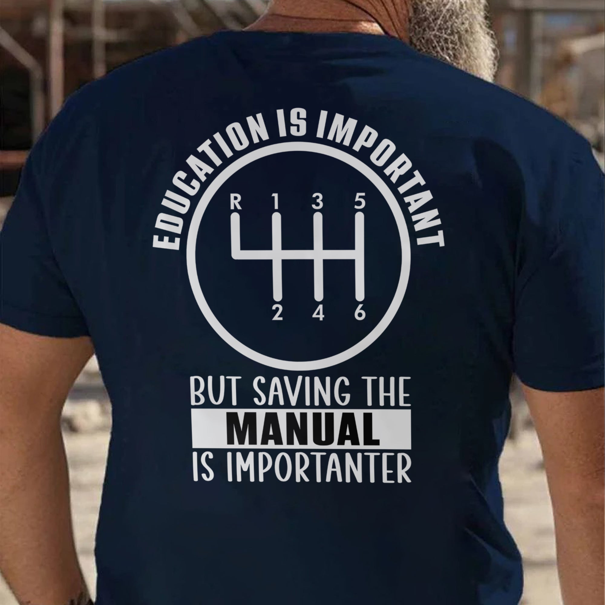 Saving The Manual Is Importanter - Manual T-shirt
