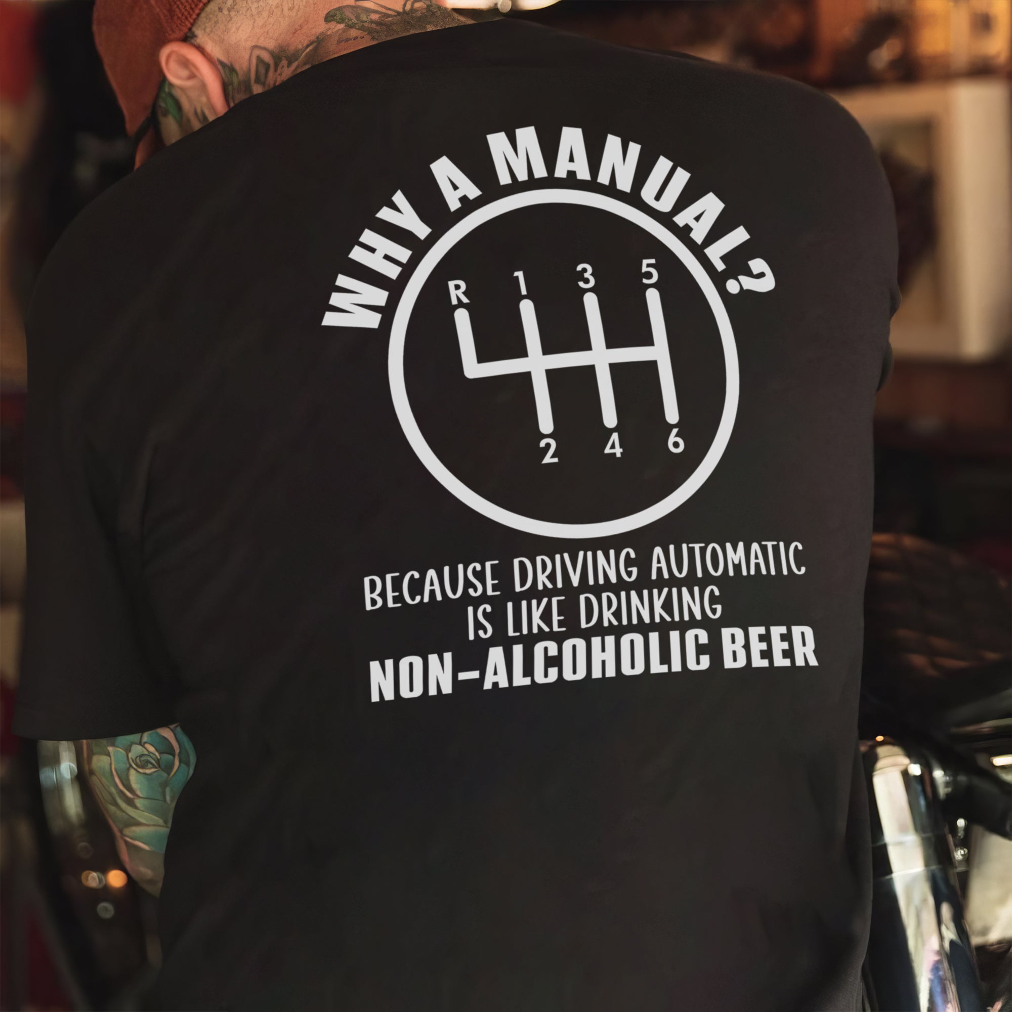 Why A Manual - Manual T-shirt