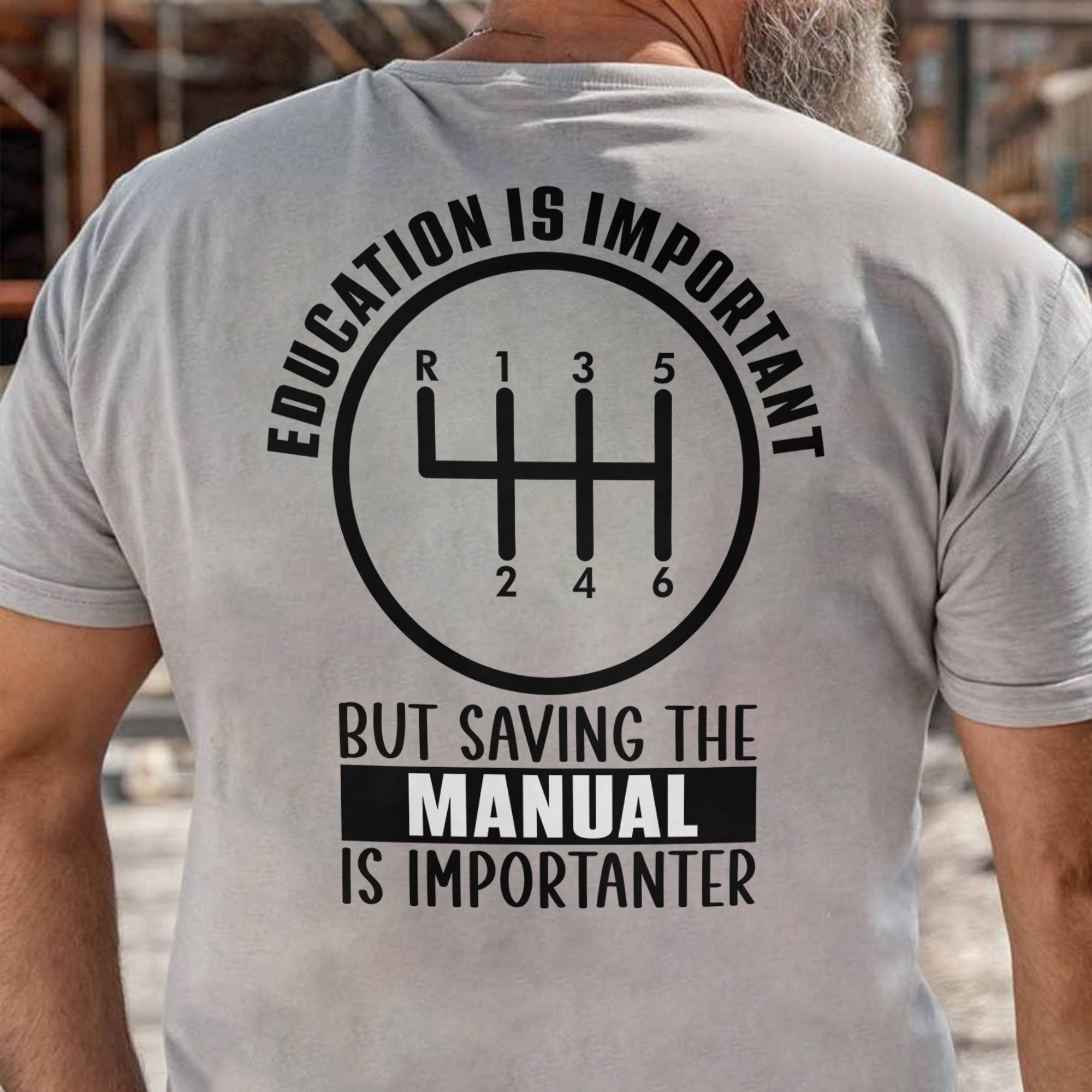 Saving The Manual Is Importanter - Manual T-shirt