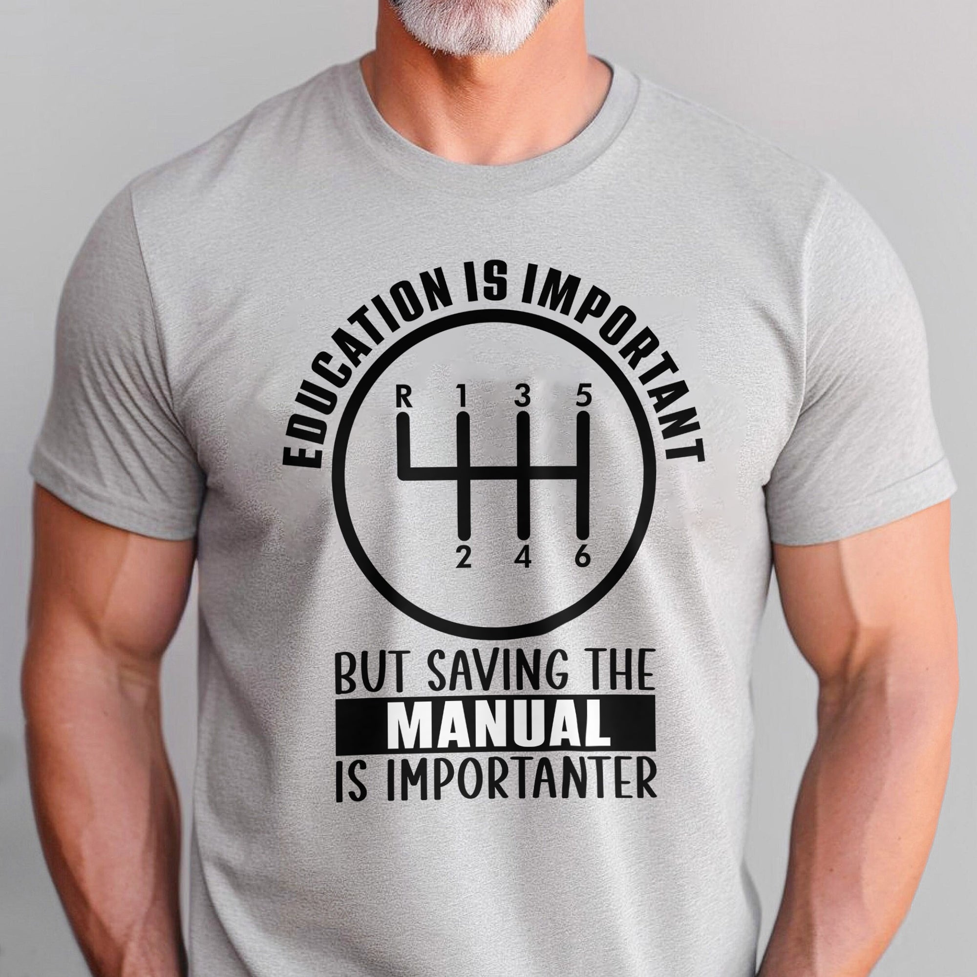 Saving The Manual Is Importanter - Manual T-shirt