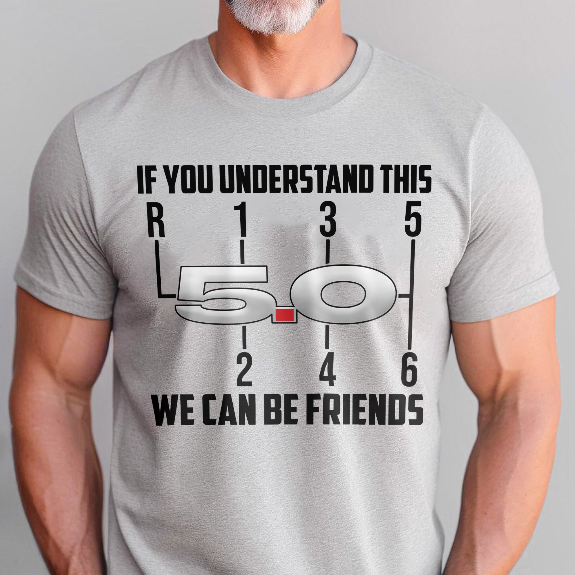 If You Understand This We Can Be Friends - Manual transmission Enthusiast T-shirt