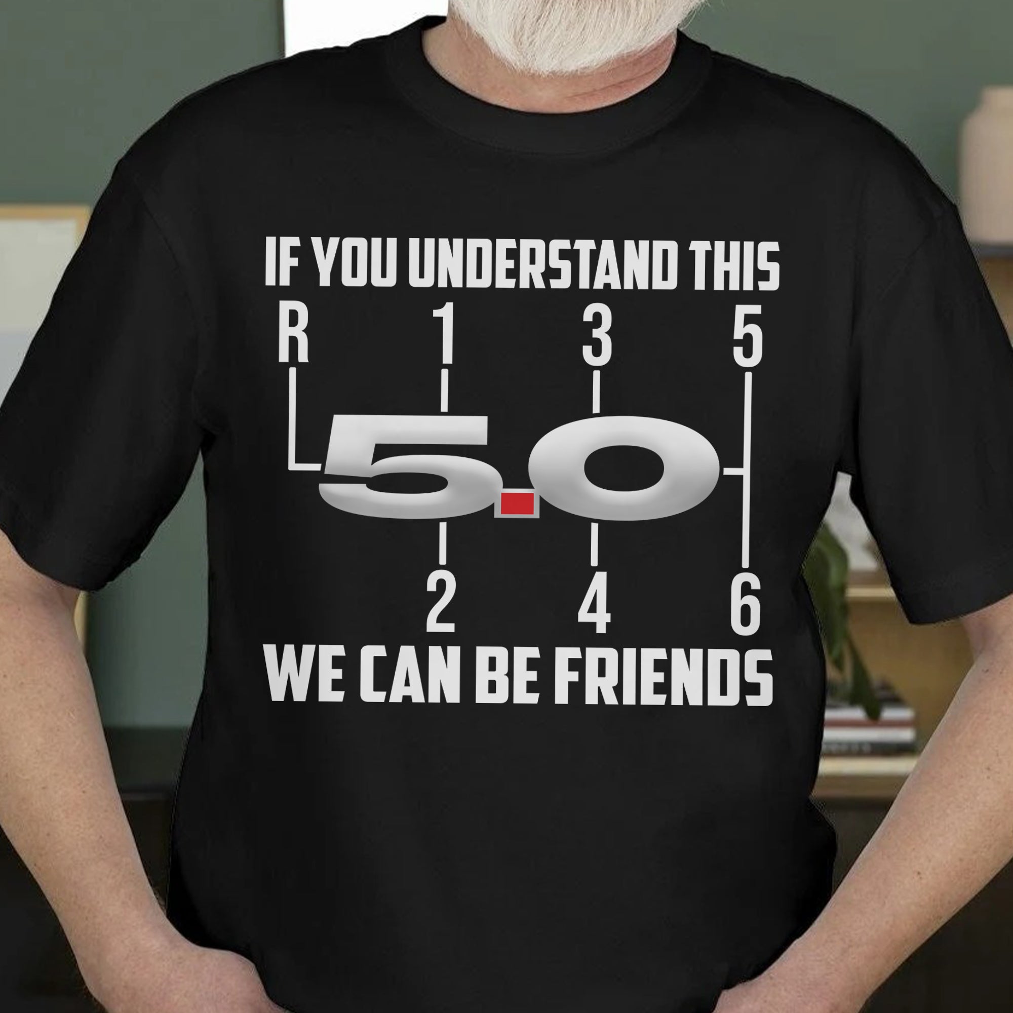 If You Understand This We Can Be Friends - Manual transmission Enthusiast T-shirt
