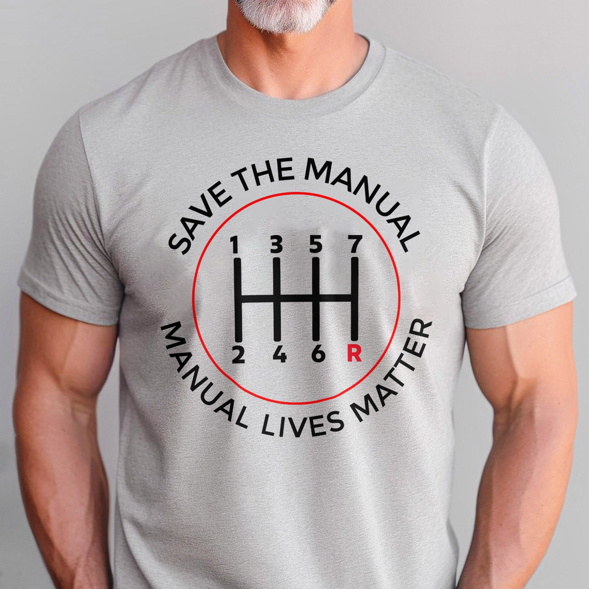 Manual Lives Matter - Car Manual Gear Shifting T-shirt