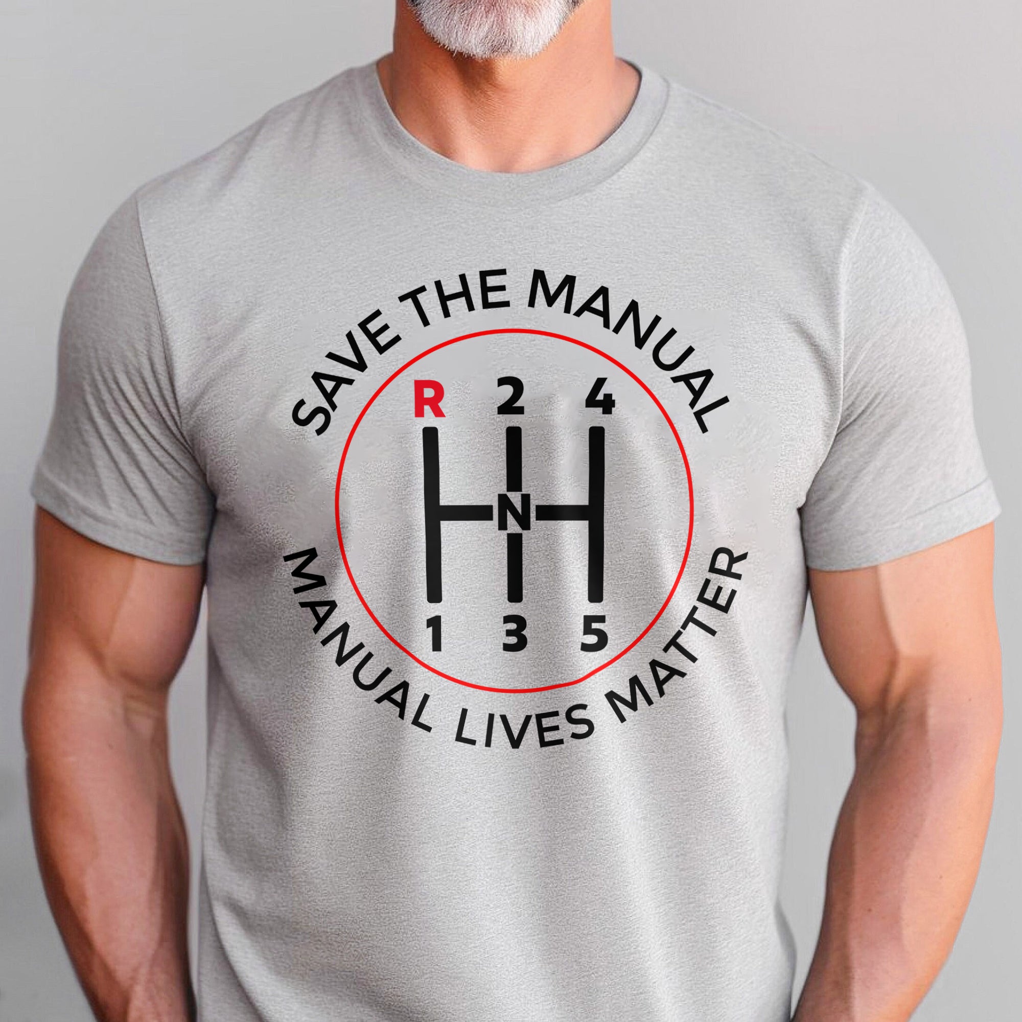 Manual Lives Matter - Car Manual Gear Shifting T-shirt