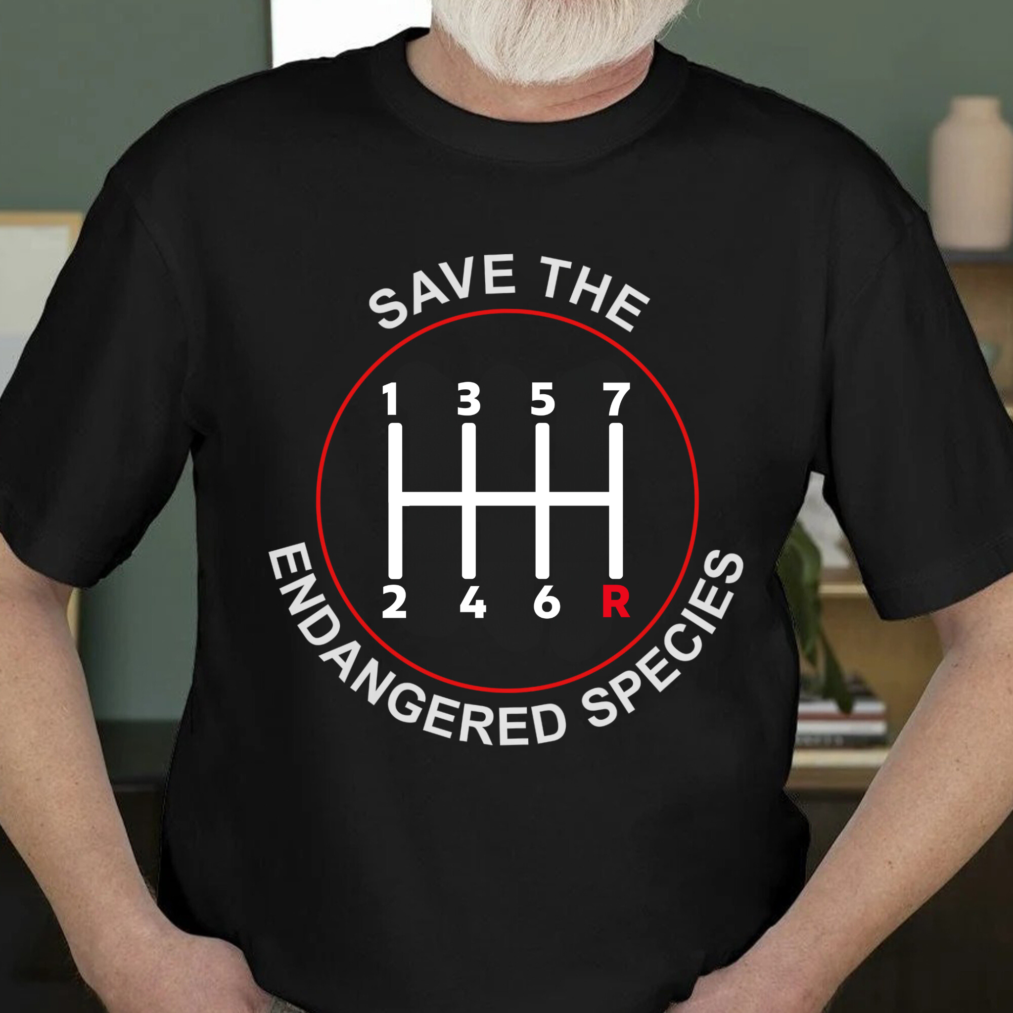 Save The Endangered Species - Manual T-shirt