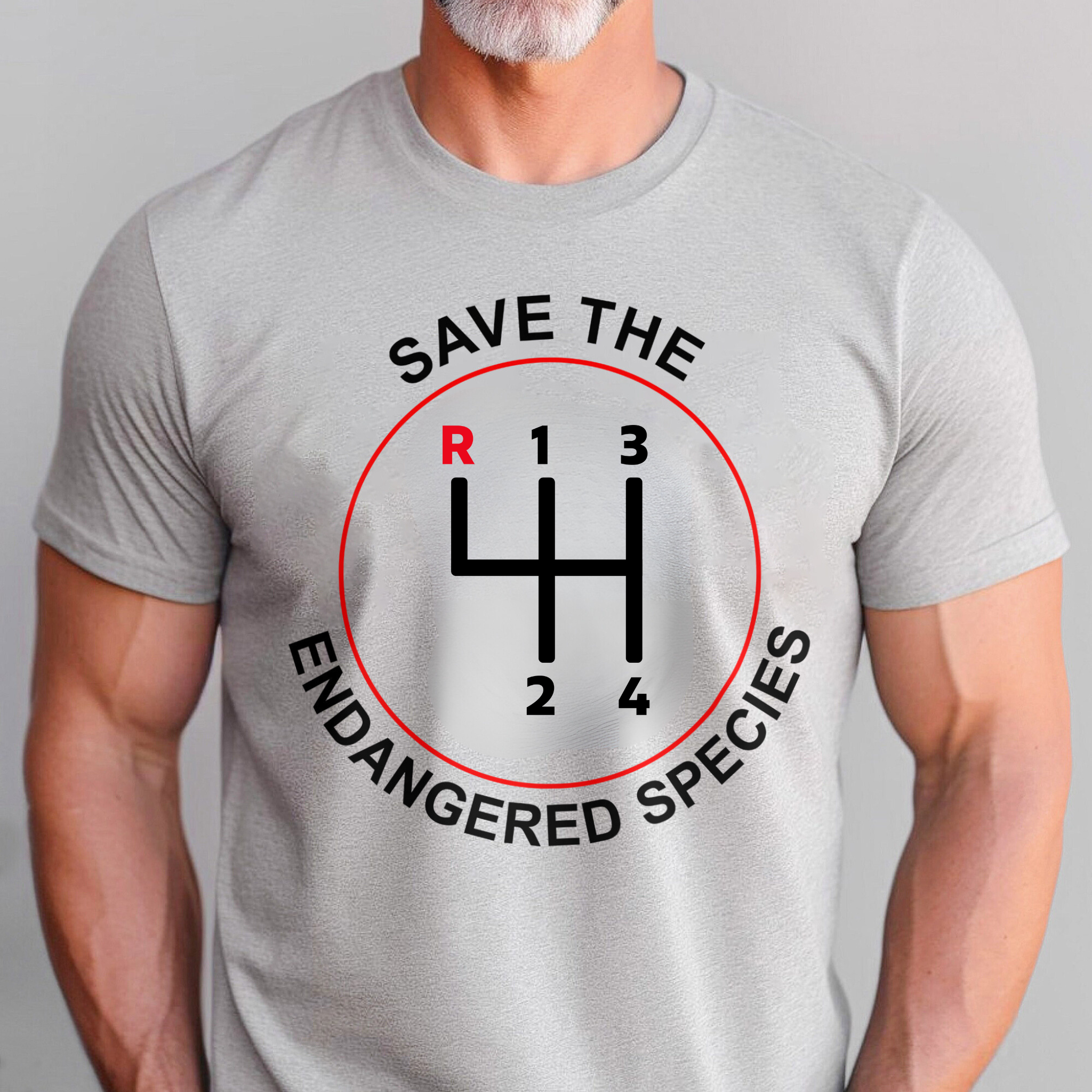 Save The Endangered Species - Manual T-shirt