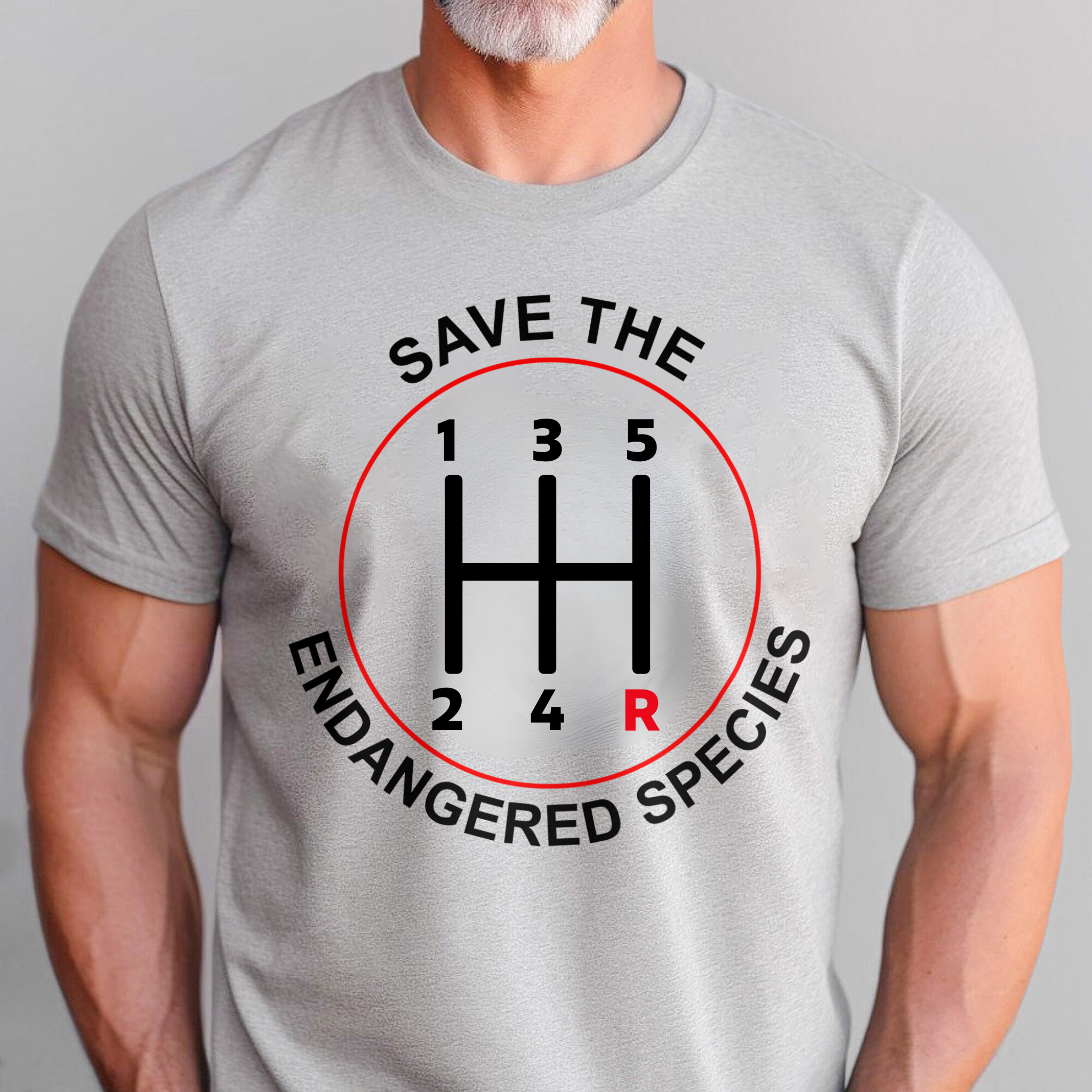 Save The Endangered Species - Manual T-shirt
