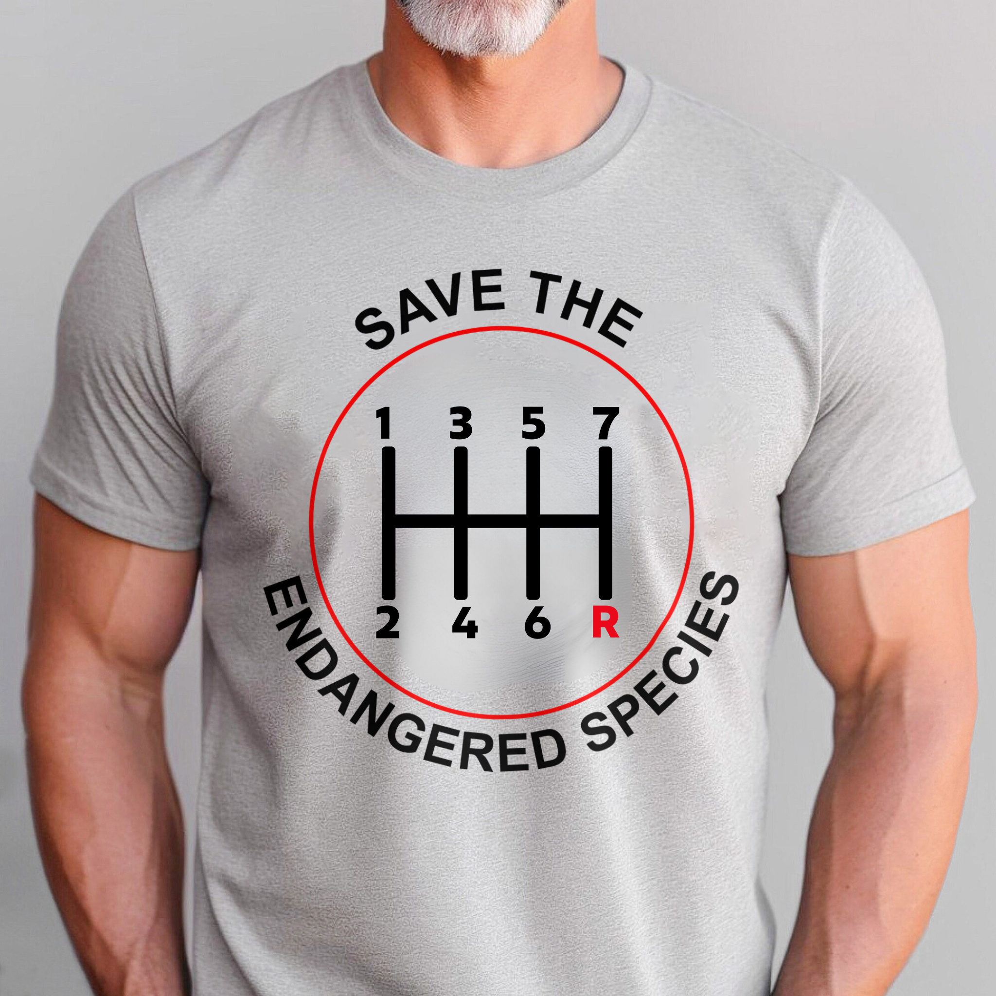 Save The Endangered Species - Manual T-shirt