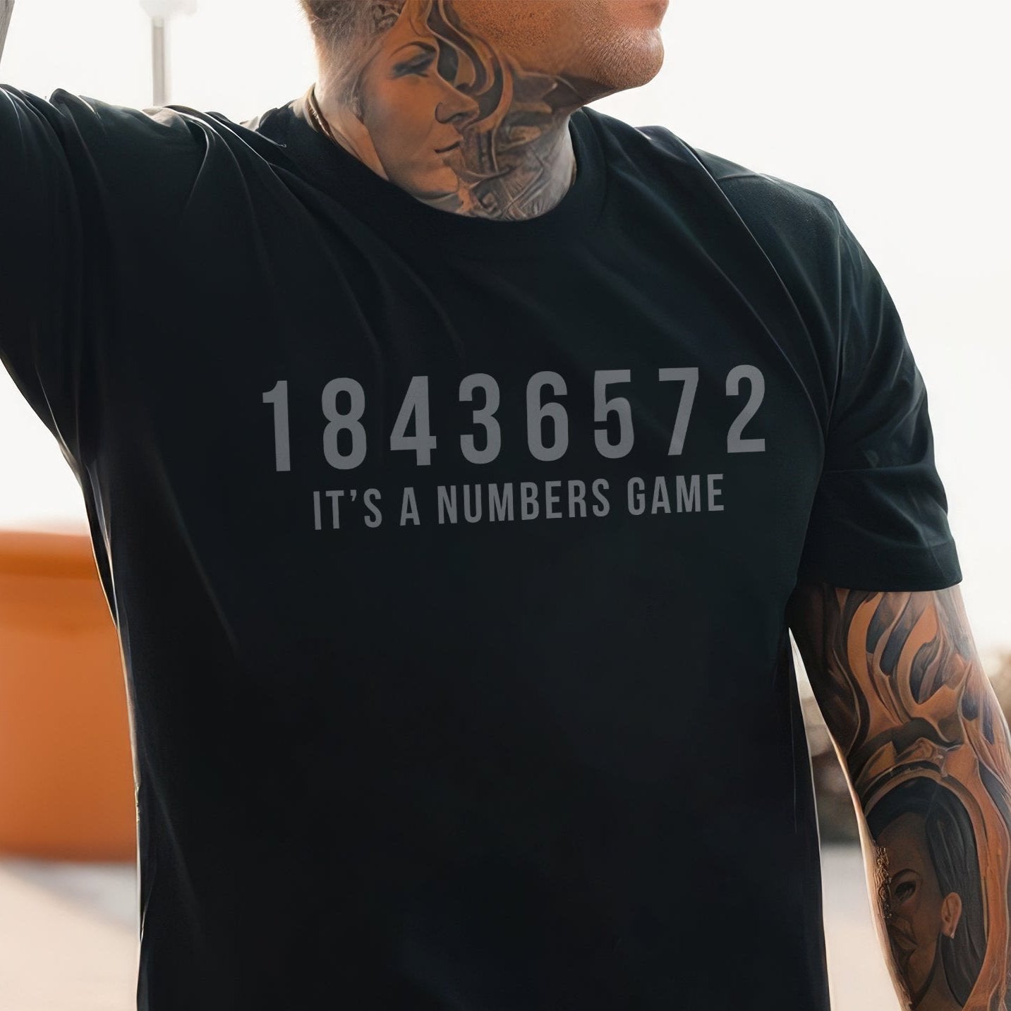 It's A Number Game V8 Firing Order T-shirt