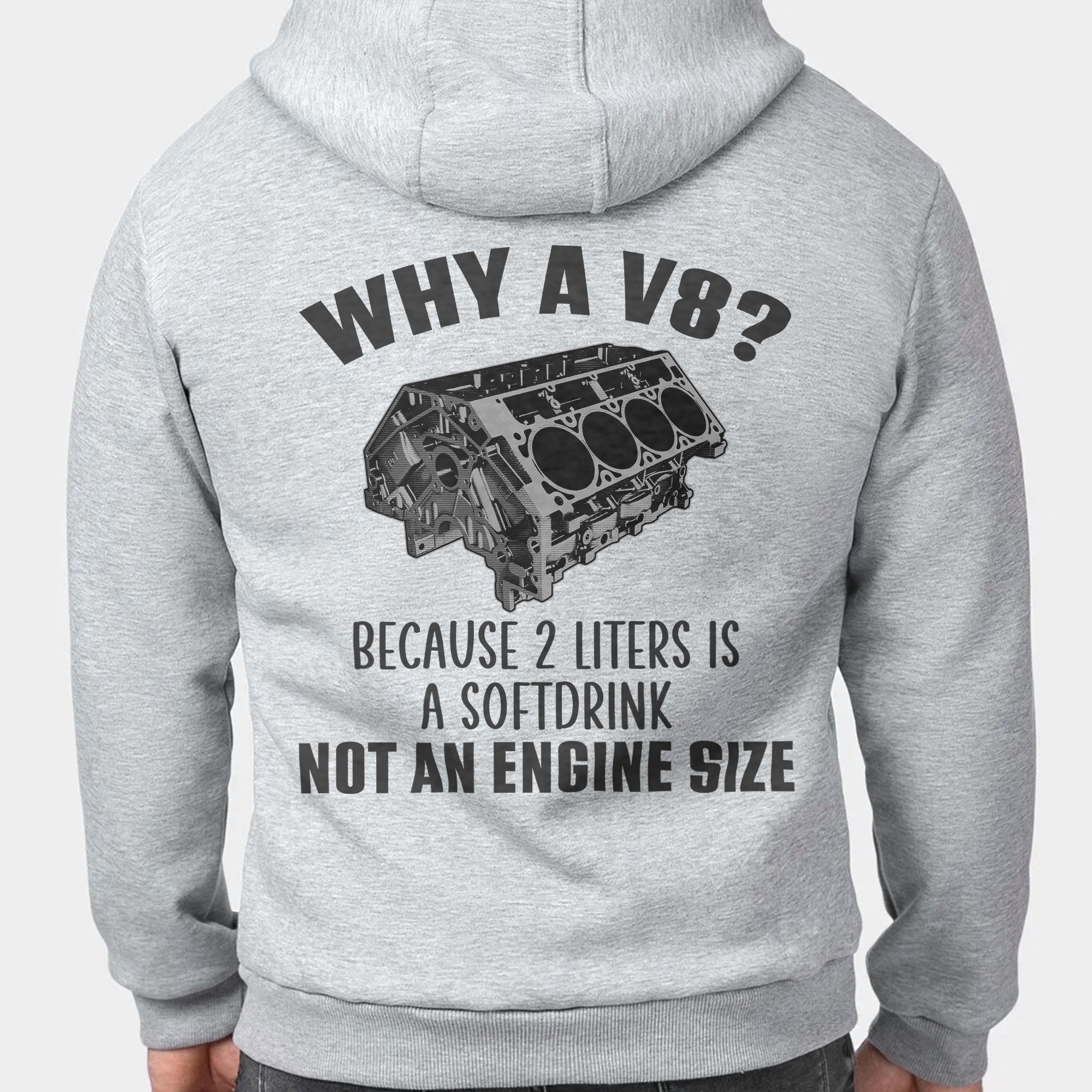 Why A V8 - Classic Fit Medium-heavy US Cotton Standard Hoodie