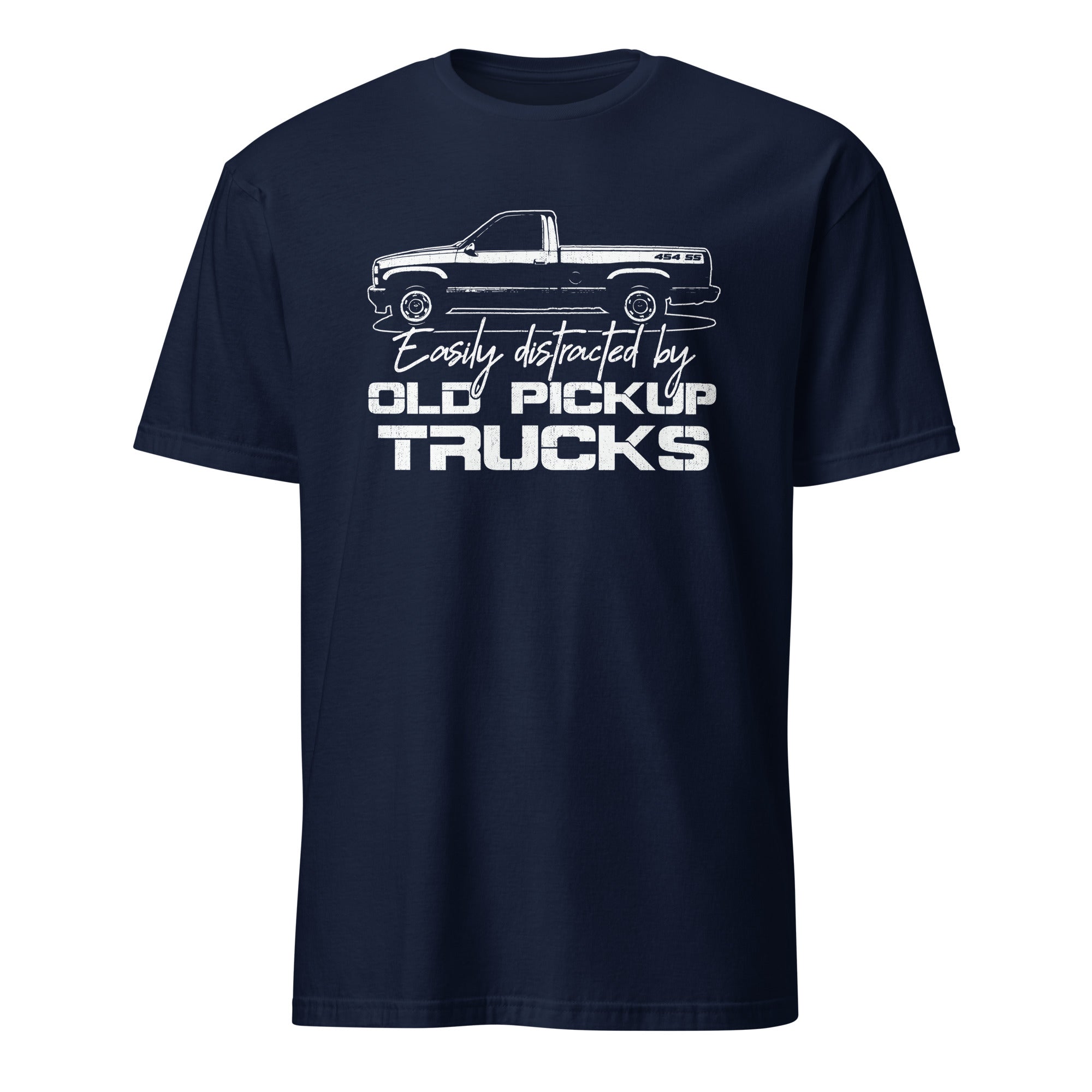 Easily Distracted By Old Pickup Trucks - T-shirt