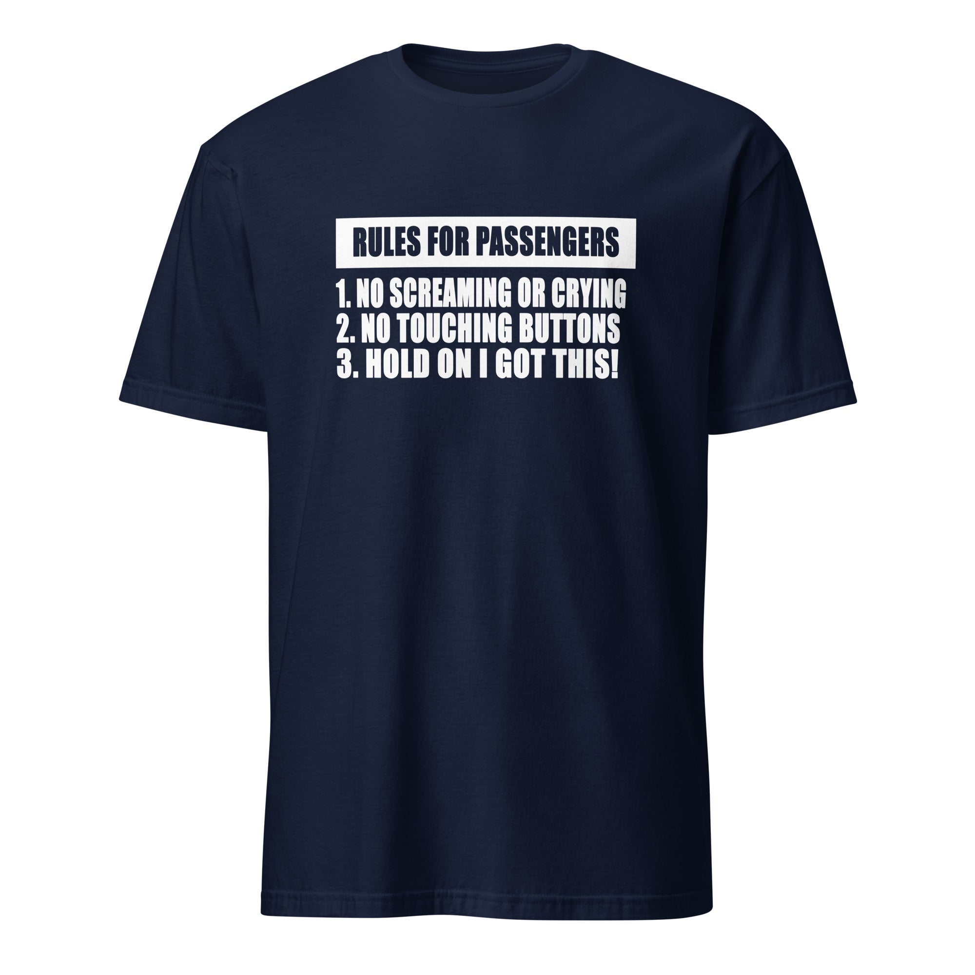 Rules For Passengers - Car T-shirt