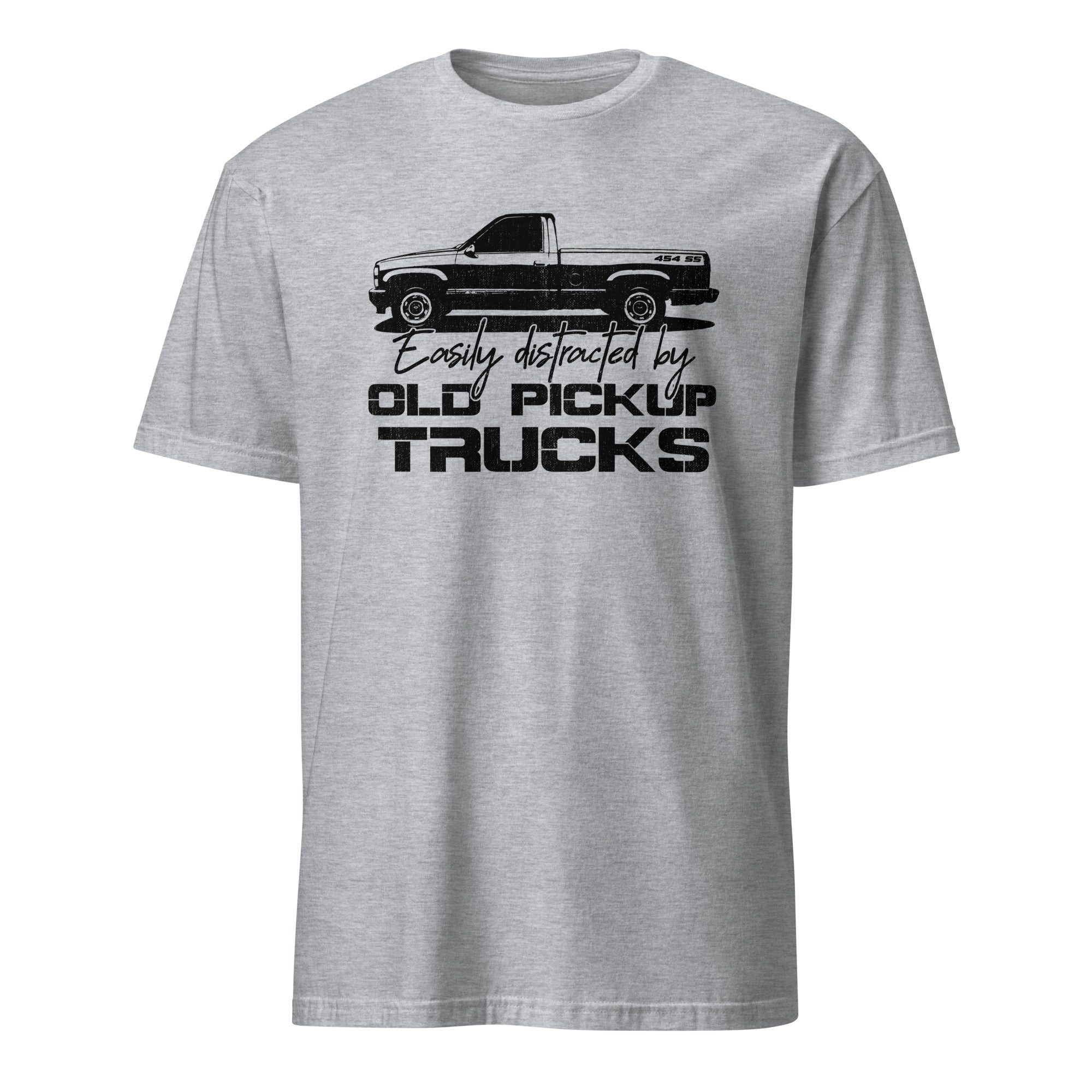 Easily Distracted By Old Pickup Trucks - T-shirt