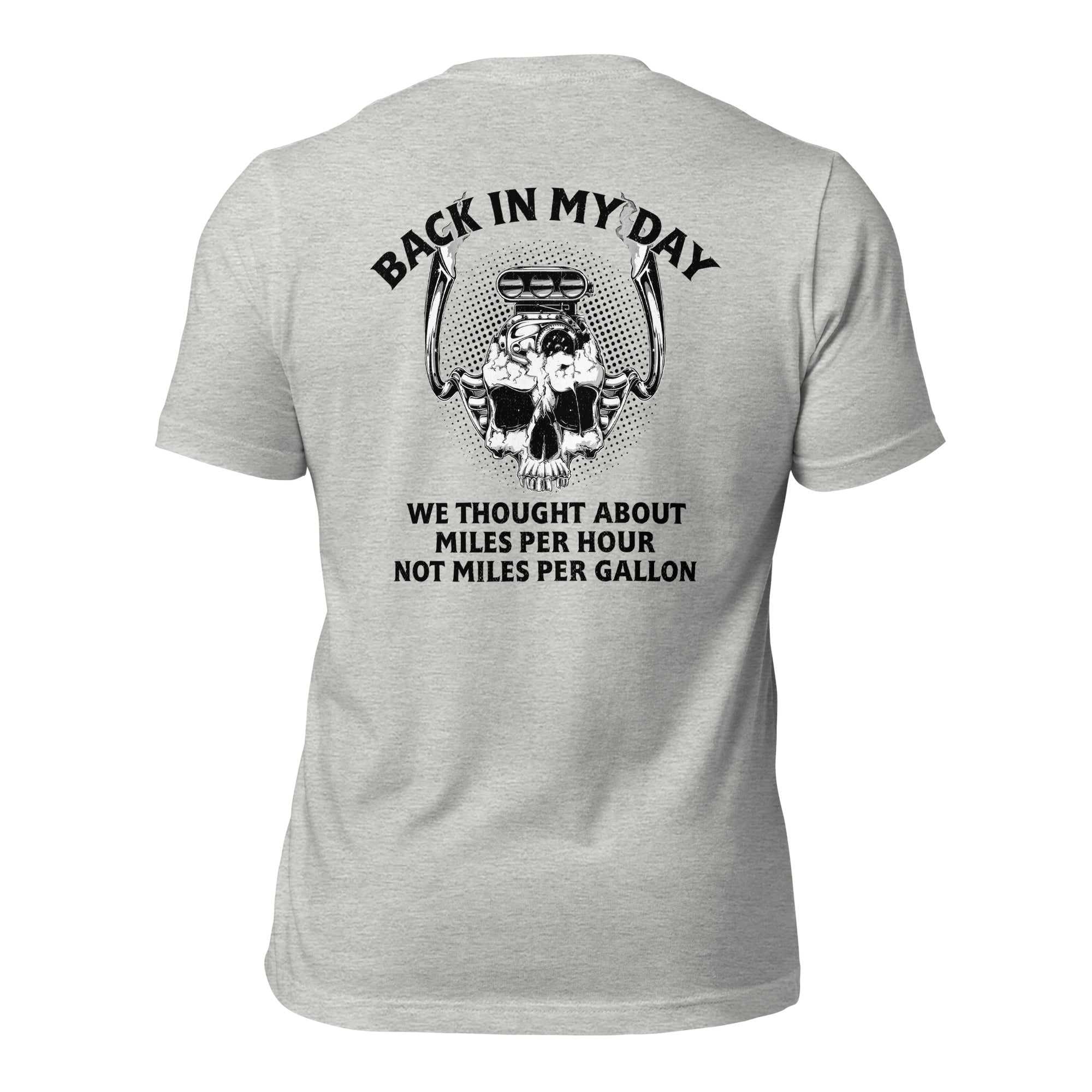 We Thought About Miles Per Hour - Super Soft Comfy 100% Combed Ring-Spun Cotton Retail Fit Premium Lightweight Men's T-shirt