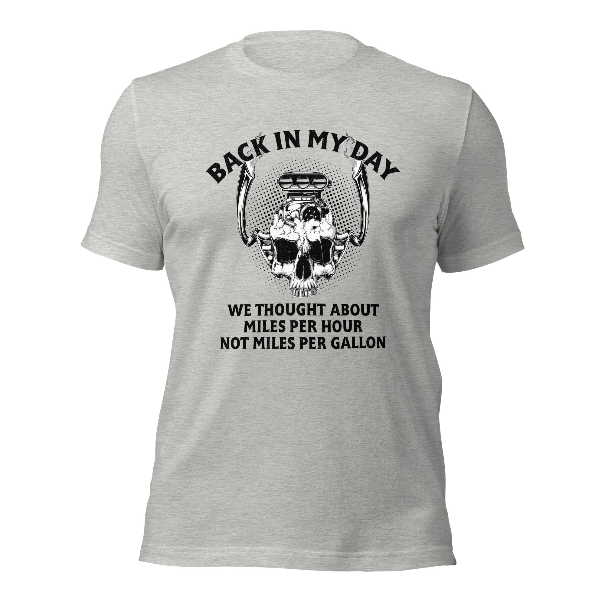 We Thought About Miles Per Hour - Super Soft Comfy 100% Combed Ring-Spun Cotton Retail Fit Premium Lightweight Men's T-shirt