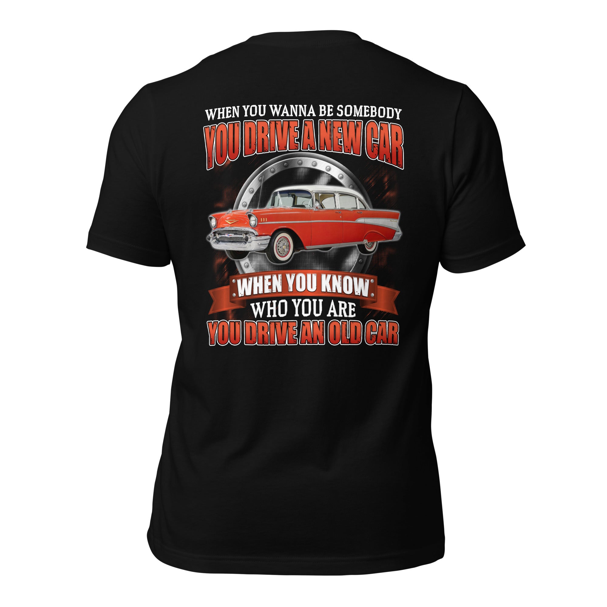 You Drive An Old Car - Super Soft Comfy 100% Combed Ring-Spun Cotton Retail Fit Premium Lightweight Custom Men's T-shirt