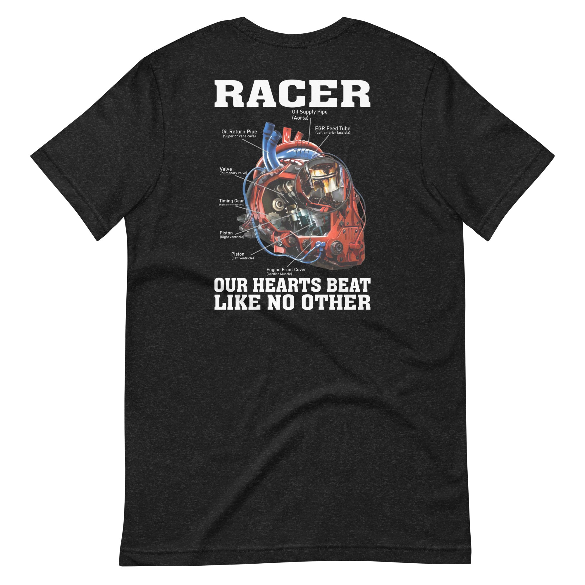 Racer - Our Hearts Beat Like No Other T-shirt