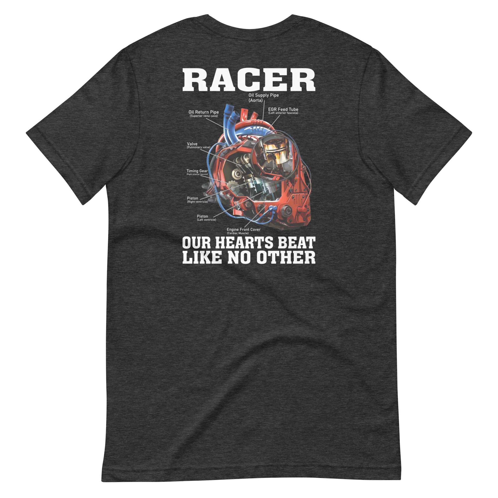 Racer - Our Hearts Beat Like No Other T-shirt