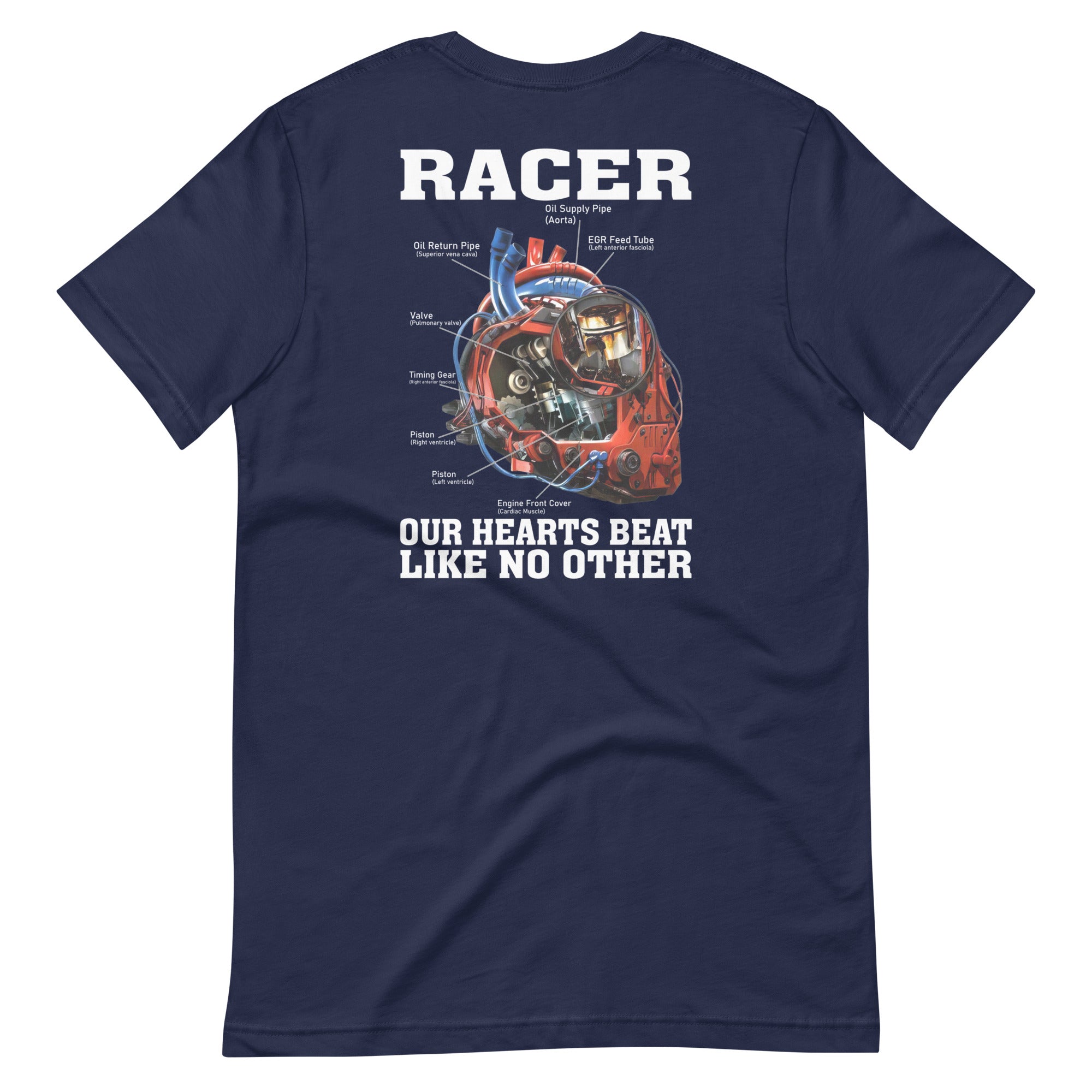 Racer - Our Hearts Beat Like No Other T-shirt
