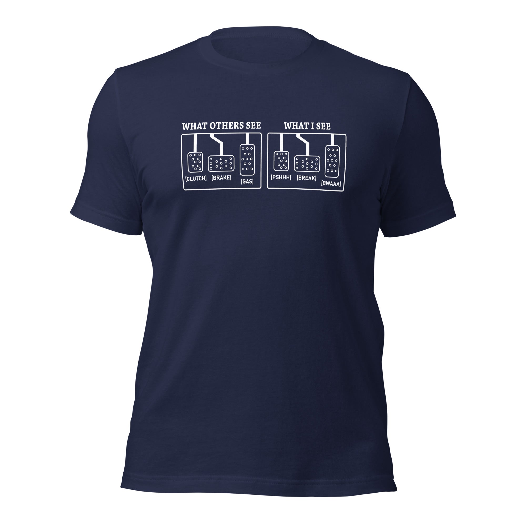 What I See - Three Pedals T-shirt