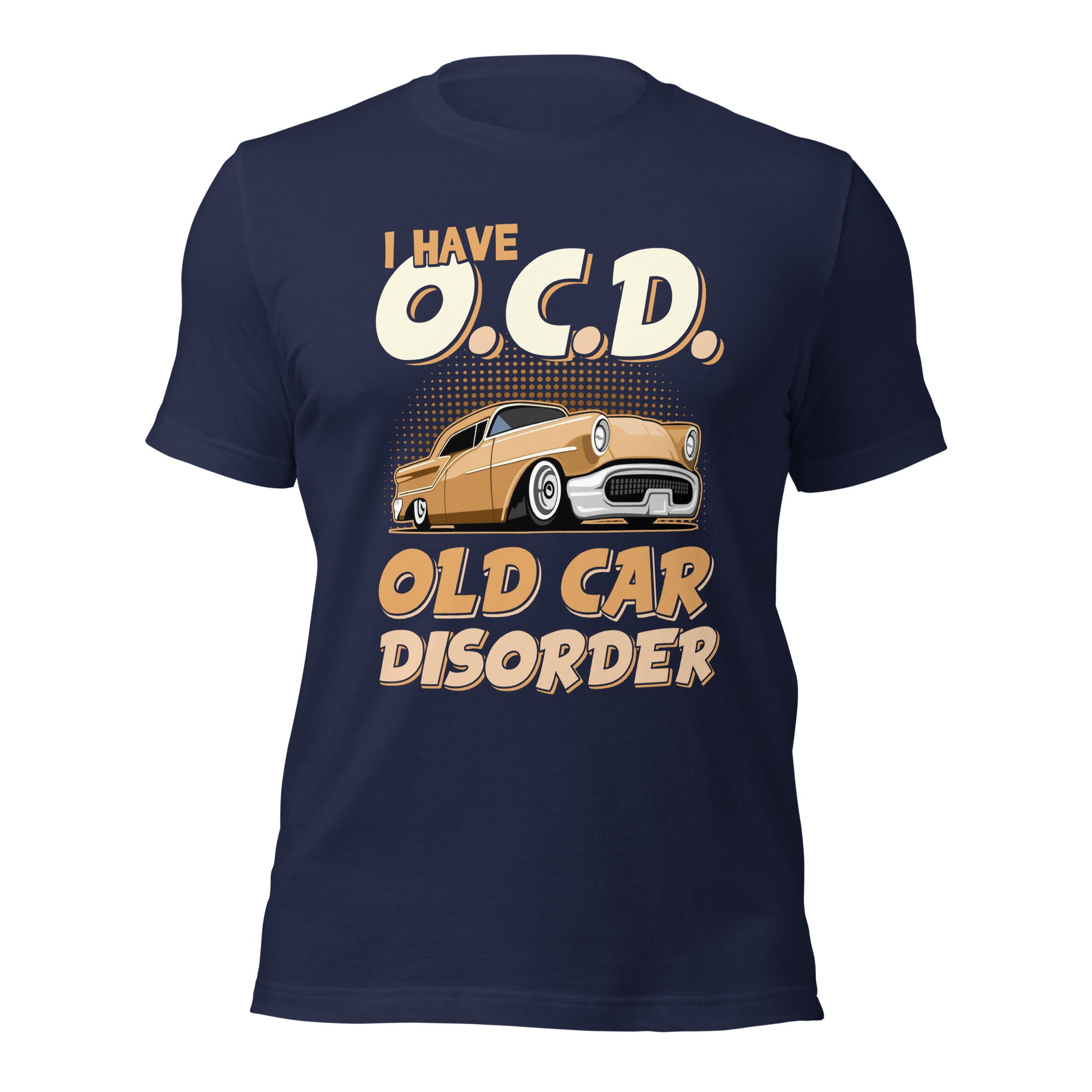 Old Car Disorder - Super Soft Comfy 100% Combed Ring-Spun Cotton Retail Fit Premium Lightweight Men's T-shirt
