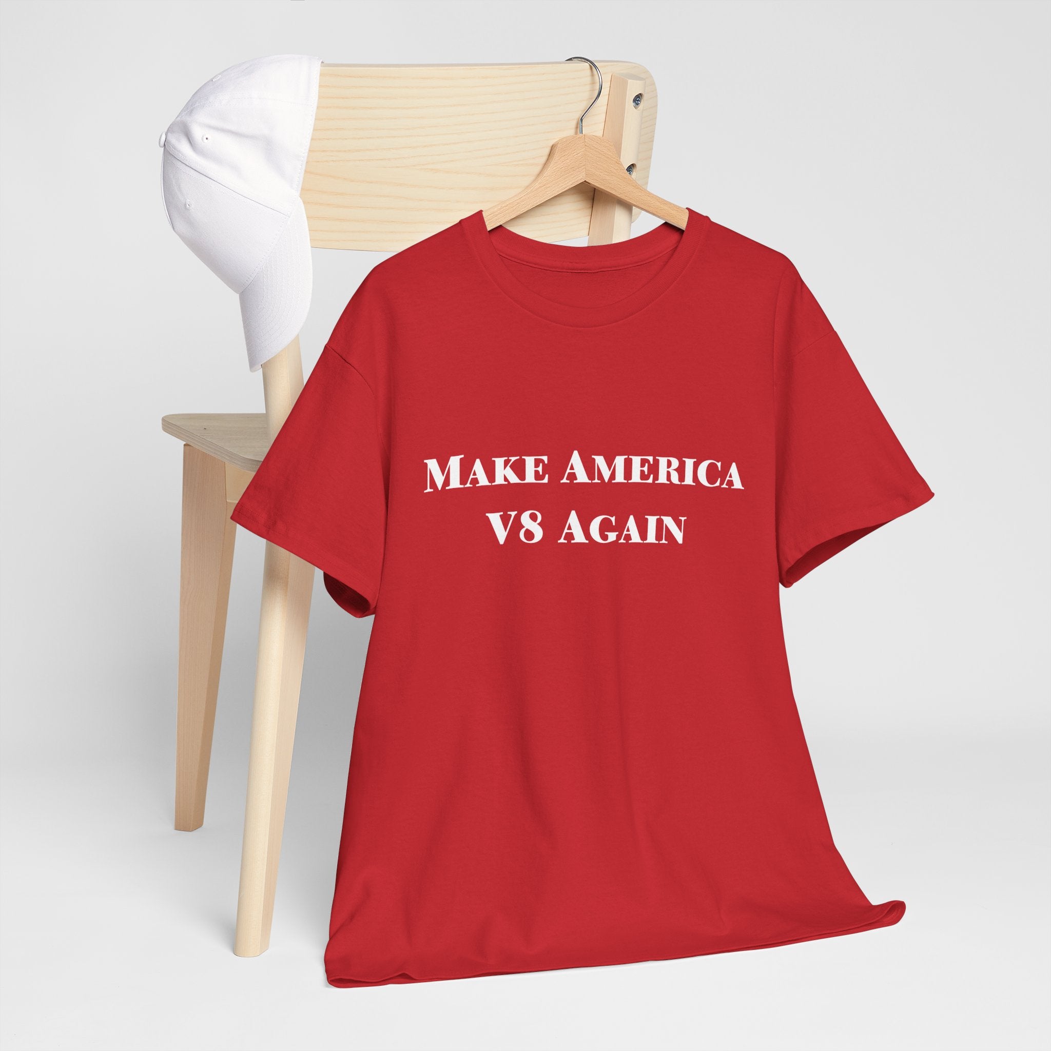 Make America V8 Again - Heavy Cotton Tee
