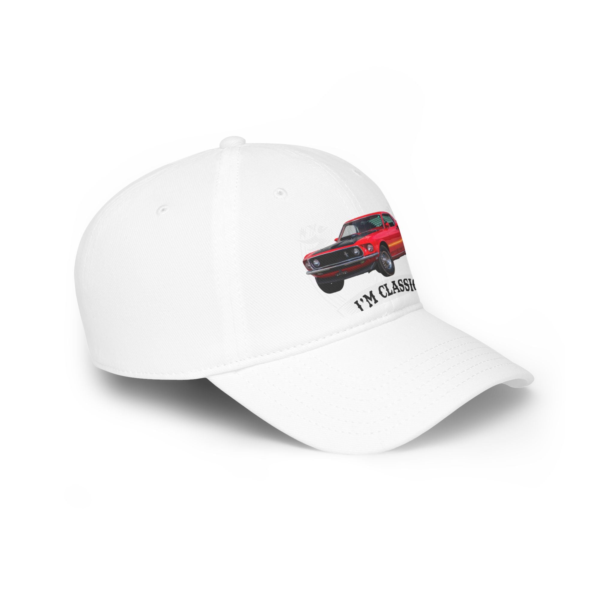 Classic Car Low Profile Baseball Cap – Perfect Gift for Auto Enthusiasts