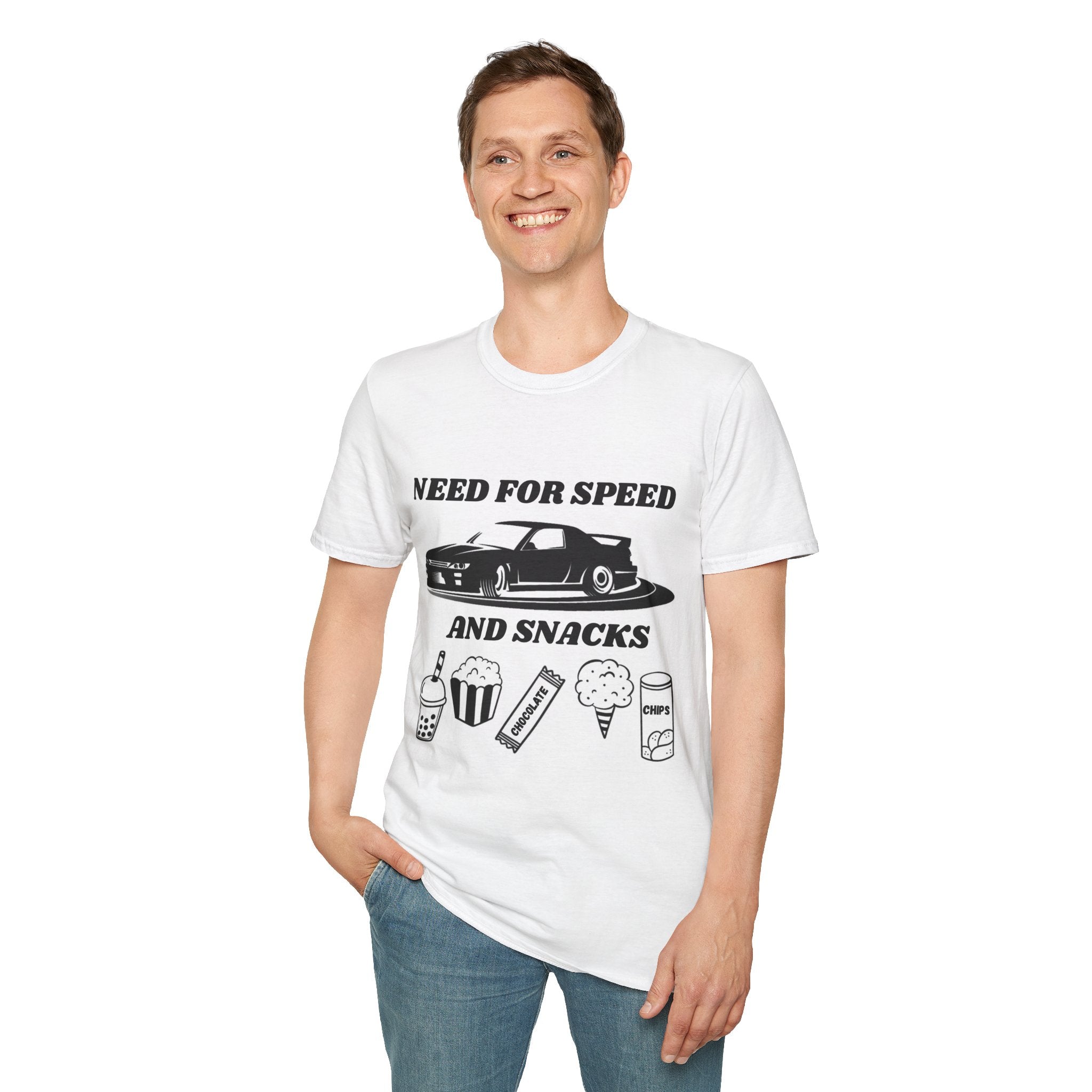 Need For Speed And Snacks T-shirt