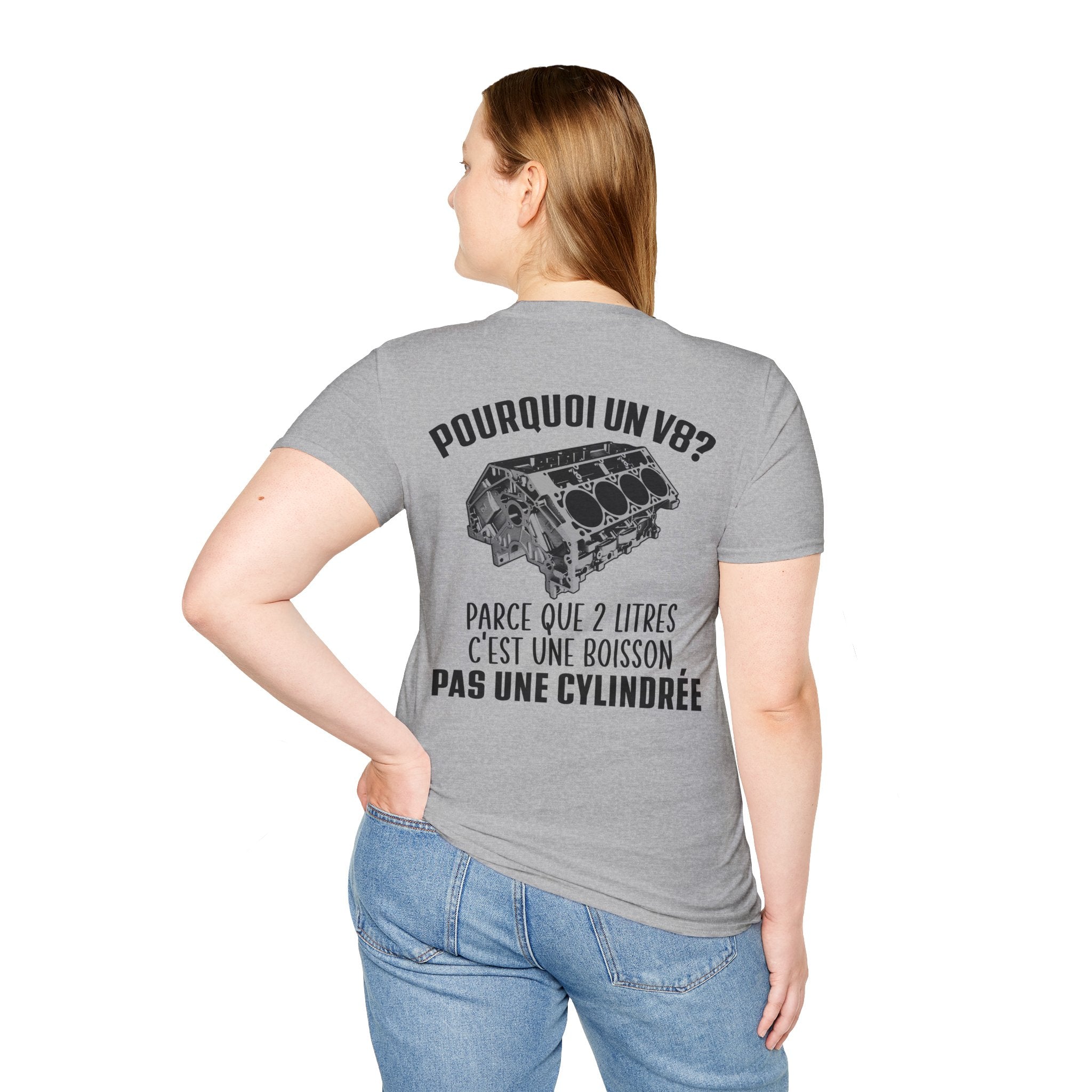 Pourquoi un V8? T-shirt