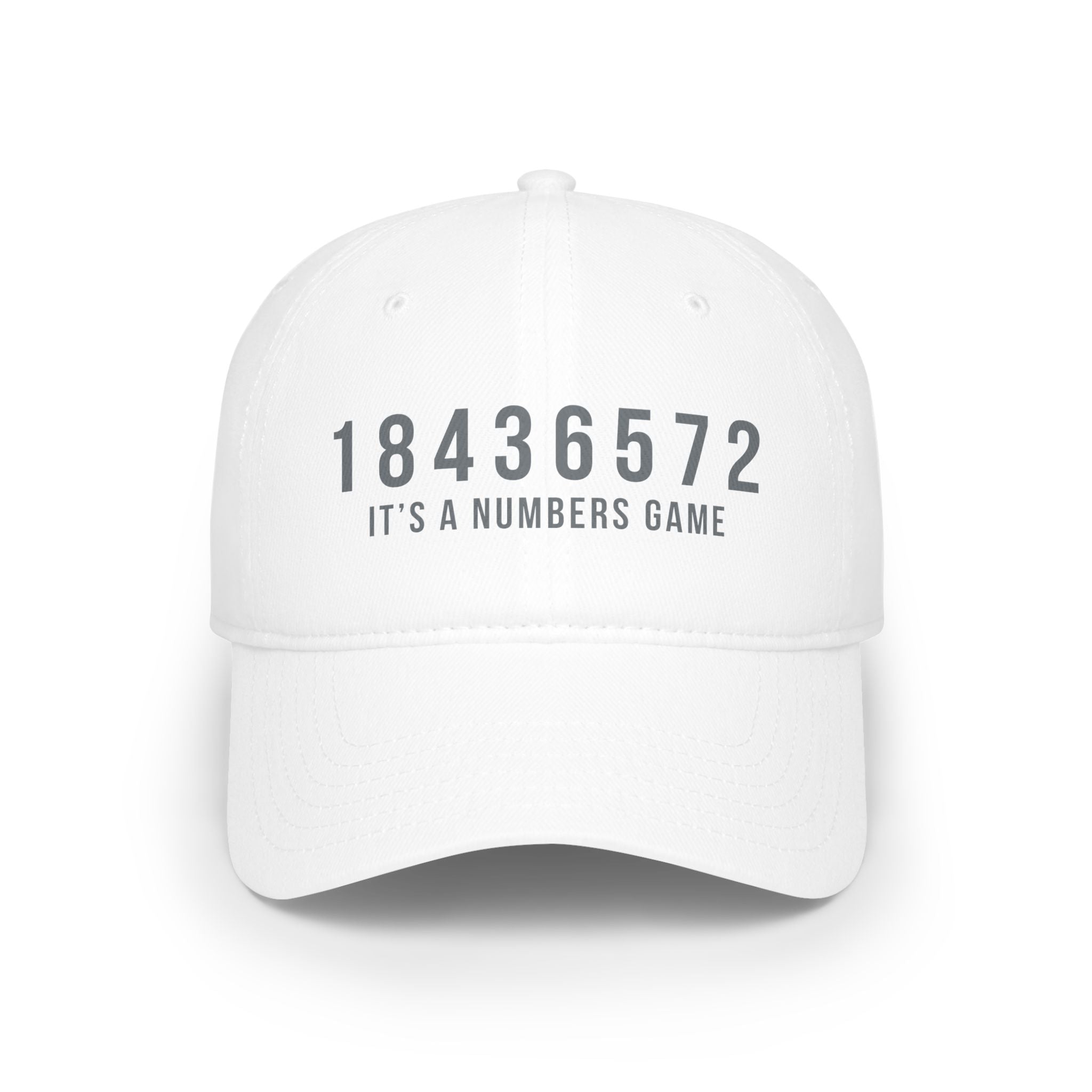 It’s A Numbers Game Baseball Cap