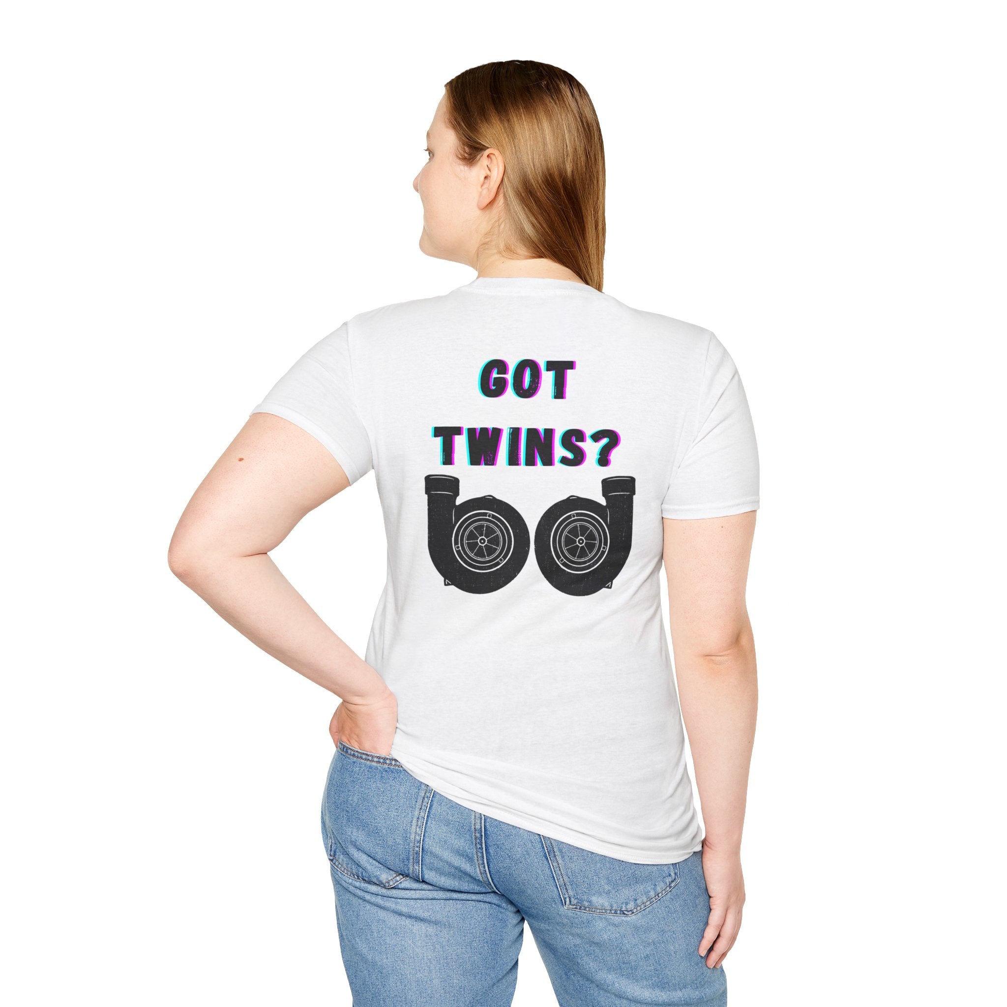 Got Twins? Turbos (Back) T-shirt