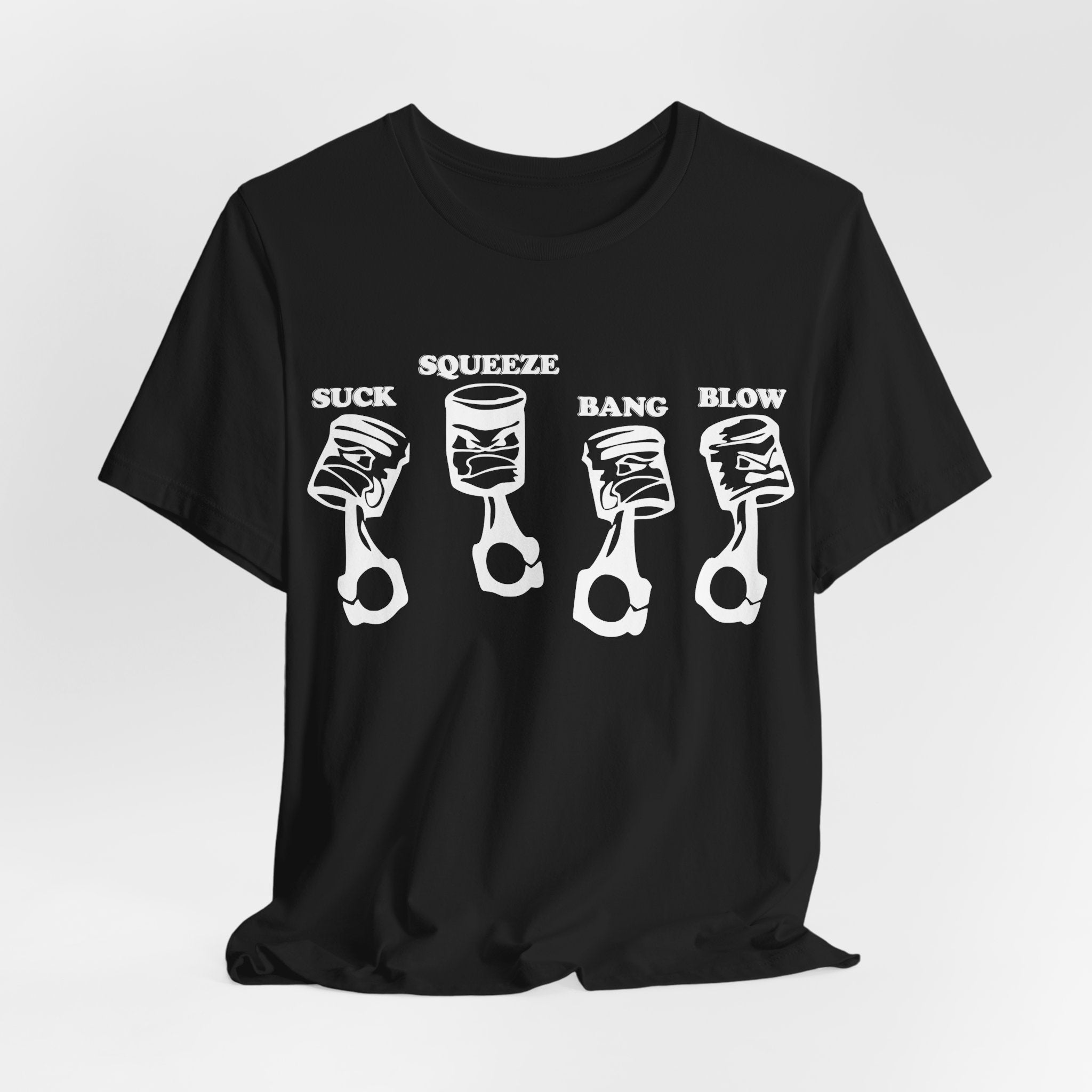 Suck Squeeze Bang Blow - Piston T-shirt (UK)