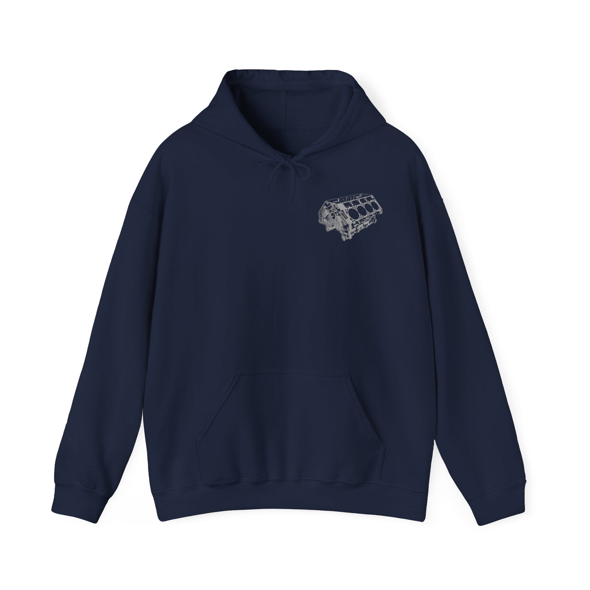 Why A V8? Double Sided Hoodie - EU