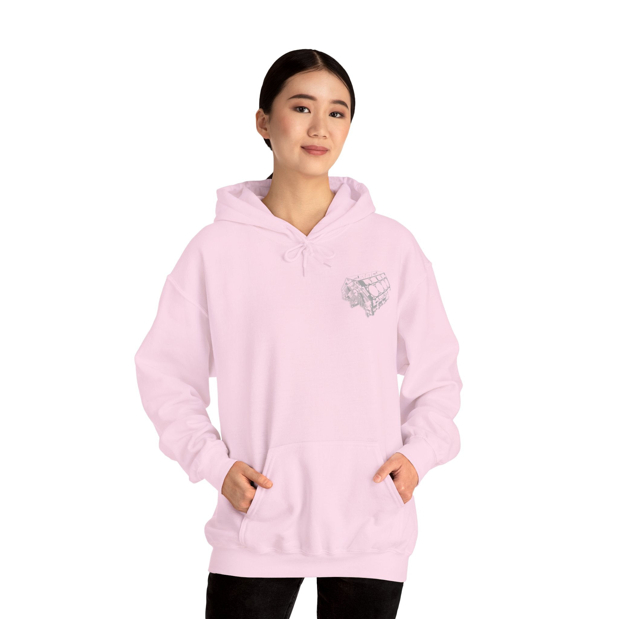 Why A V8? Double Sided Hoodie - EU