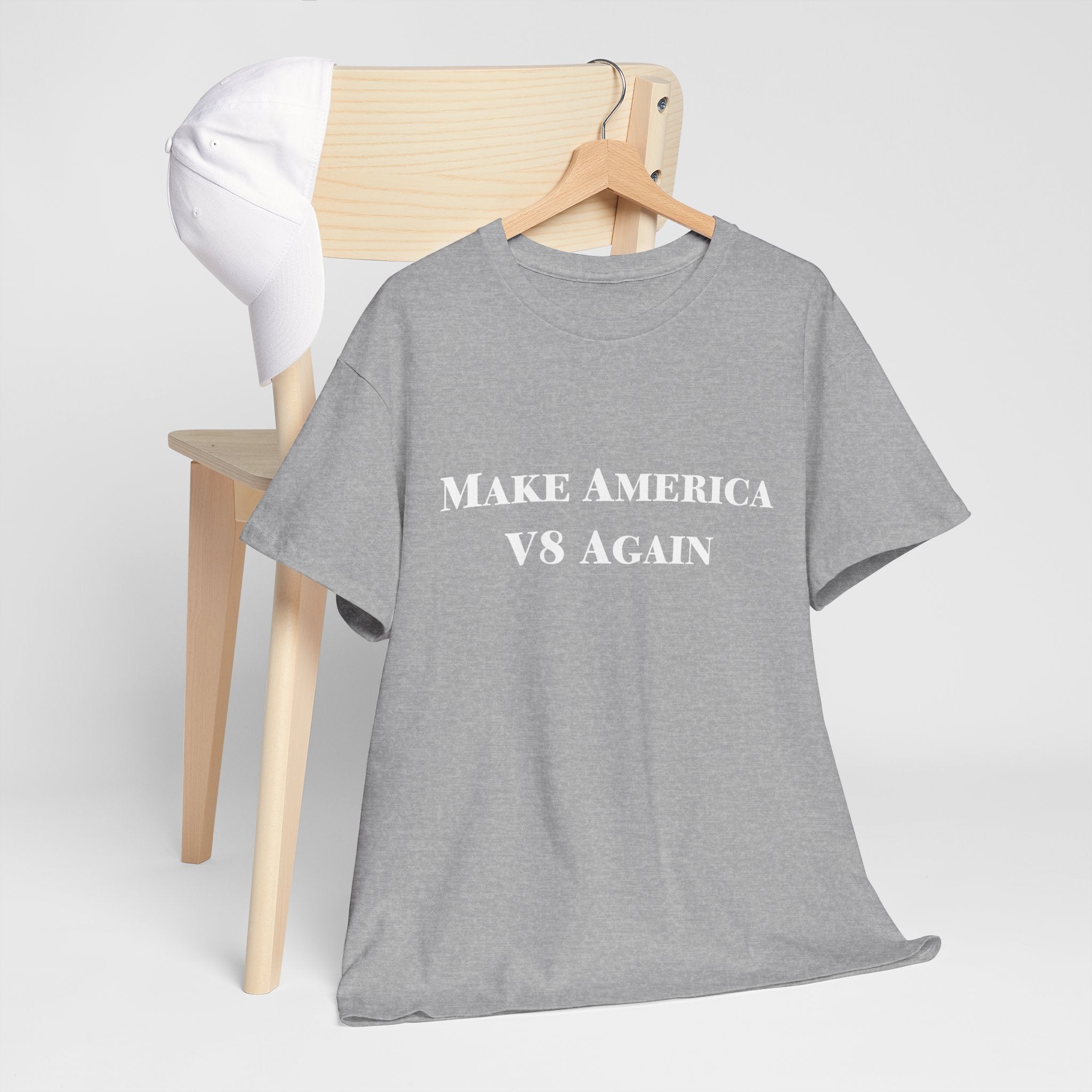 Make America V8 Again - Heavy Cotton Tee